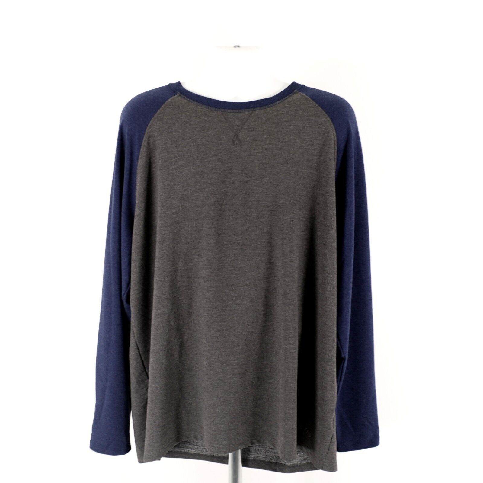 Orvis Orvis XXL Blue Gray Long Sleeve Crew Neck Sweater Tee Polyes Size US XXL / EU 58 / 5 - 2 Thumbnail