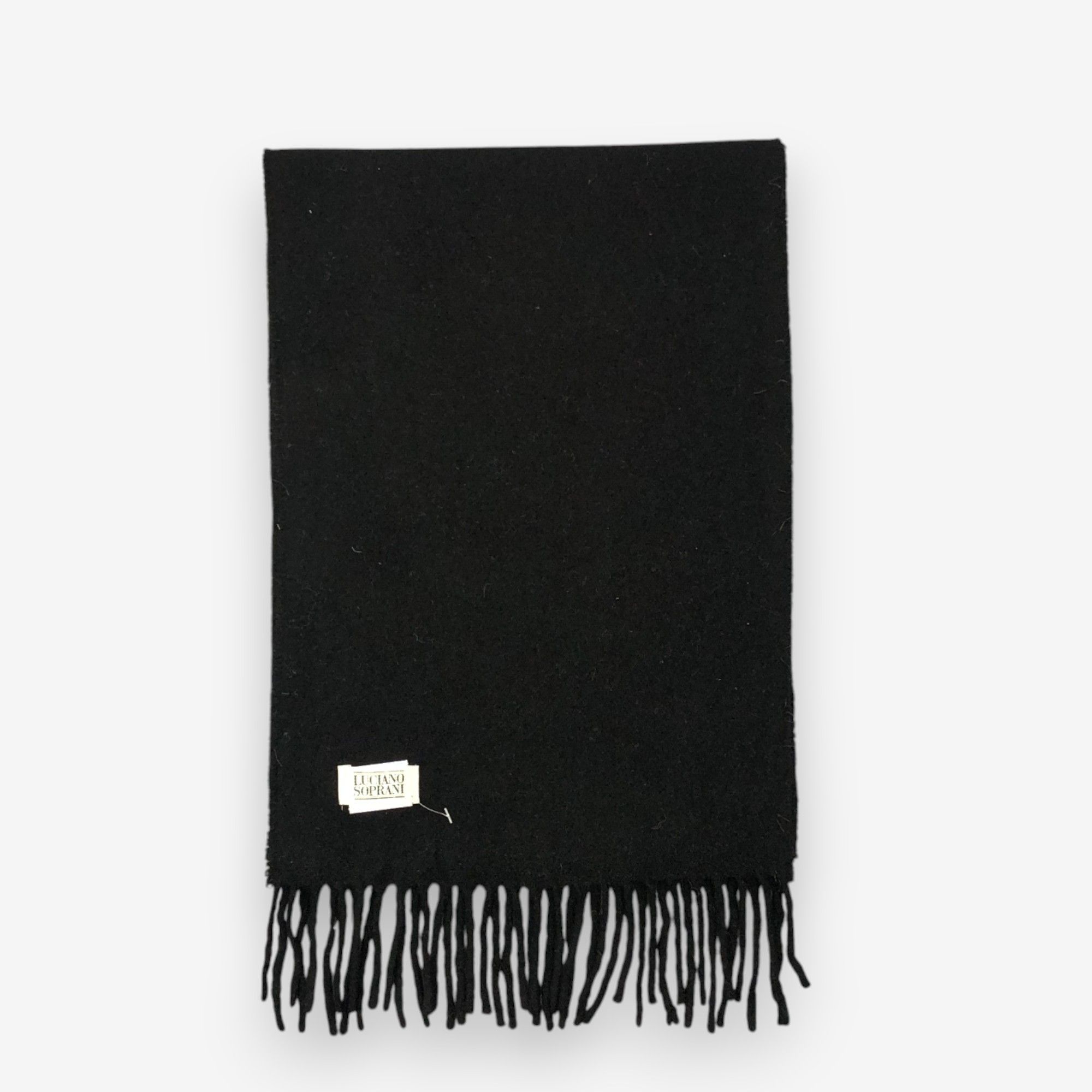 Japanese Brand Vintage Luciano Soprani Scarf Muffler Wool Winter Scarves Size ONE SIZE - 2 Thumbnail