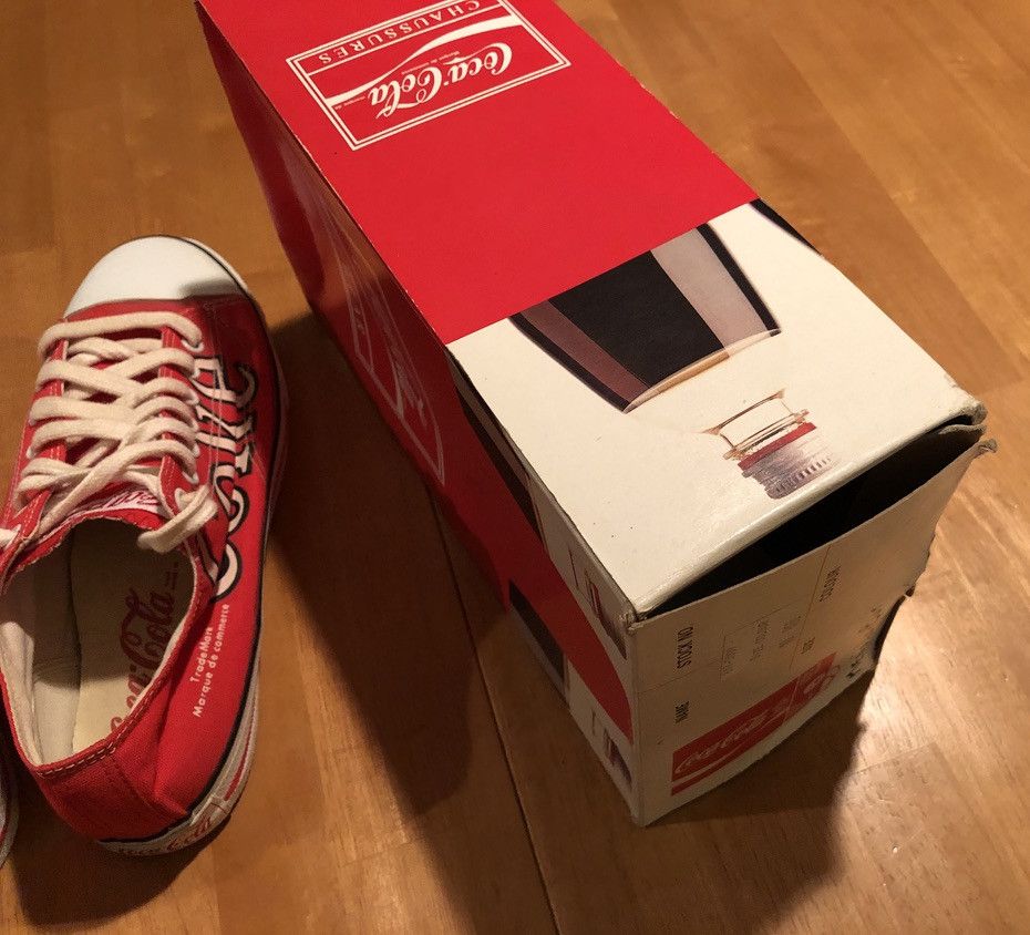 Coca Cola Vintage Coke Logo Sneakers w/ Box Size US 10 / EU 43 - 10 Thumbnail