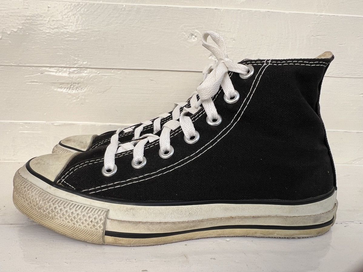 Converse Vintage Converse Black Chuck Taylor All Star High Top Size US 6 / EU 39 - 4 Thumbnail