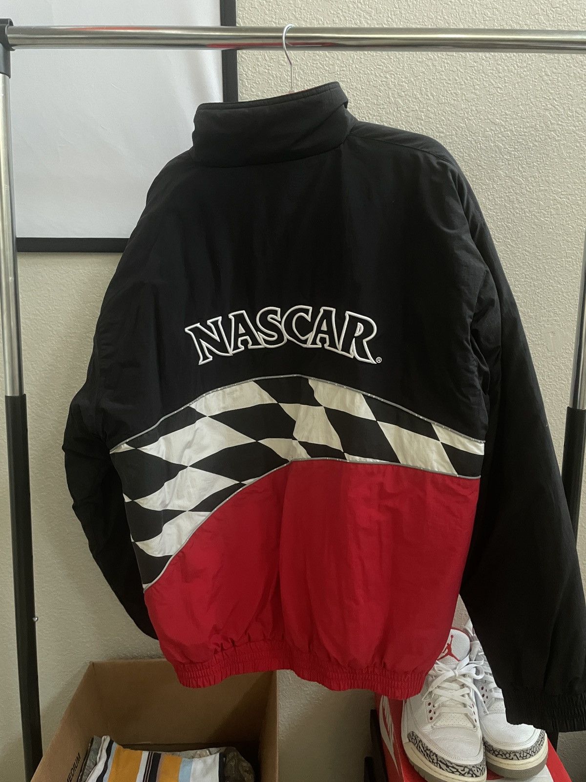 NASCAR × Vintage Vintage NASCAR Racing Jacket Size US XL / EU 56 / 4 - 3 Thumbnail