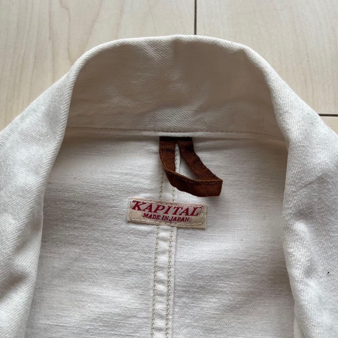 Kapital Kapital Cat Sake Flare Drawings Lab painter chore coat Size US L / EU 52-54 / 3 - 10 Thumbnail