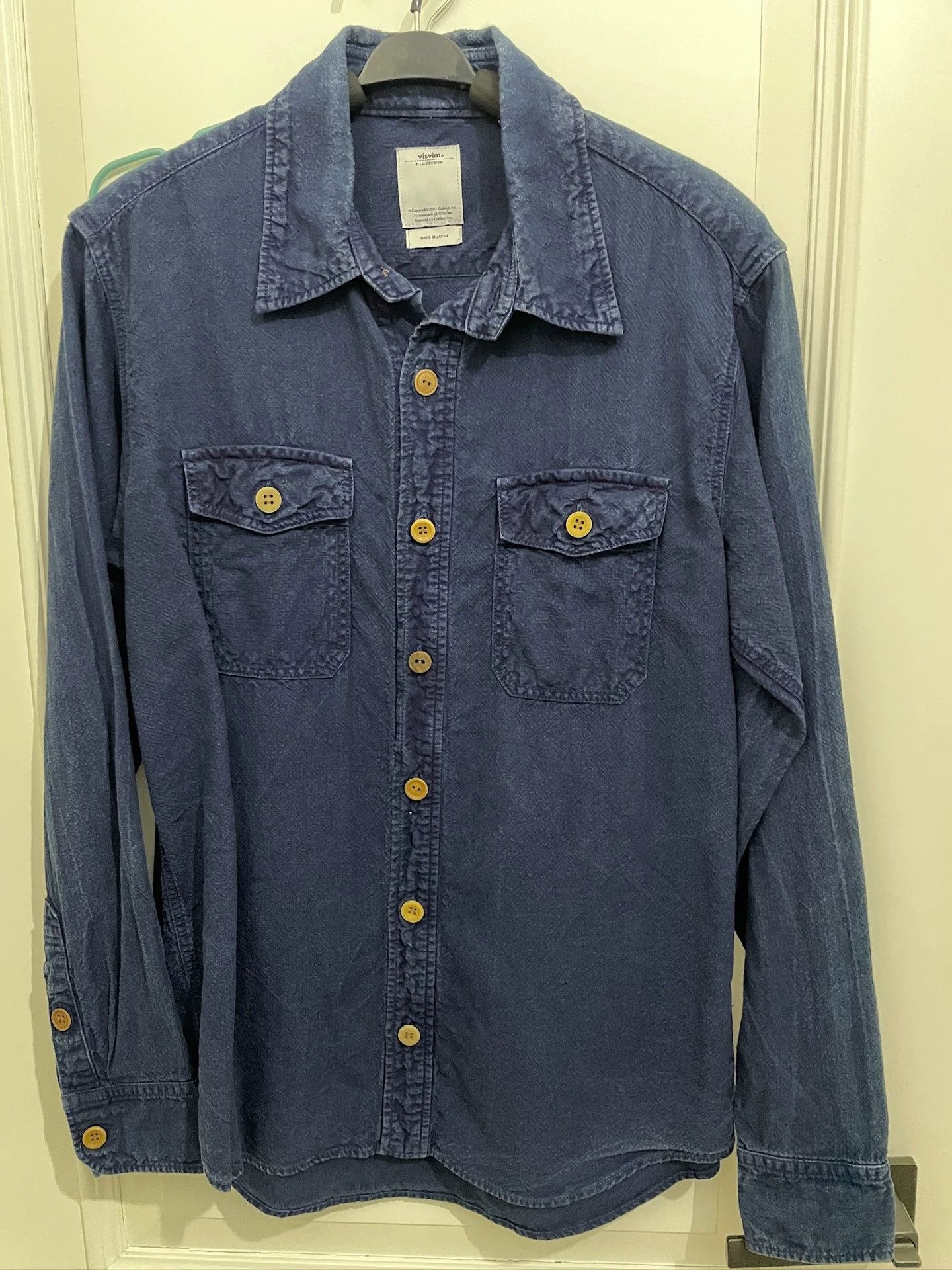 Visvim VISVIM BLACK ELK FLANNEL SHIRT Size US S / EU 44-46 / 1 - 1 Thumbnail