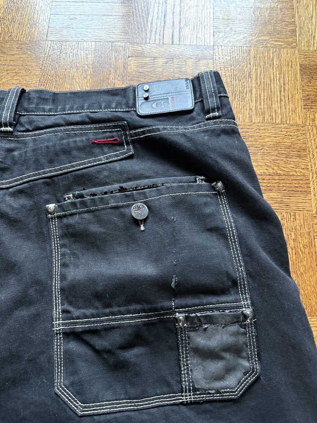 Coogi Vintage Y2K Coogi Embellished Denim Baggy Jeans Size US 44 / EU 60 - 6 Thumbnail