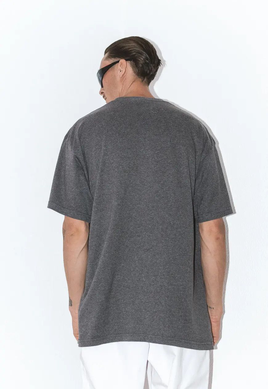 Rap Tees × Vintage Baggy Grey Relaxed Bruce Lee Homeboy Movie Graphic T-Shirt Size US XL / EU 56 / 4 - 3 Thumbnail