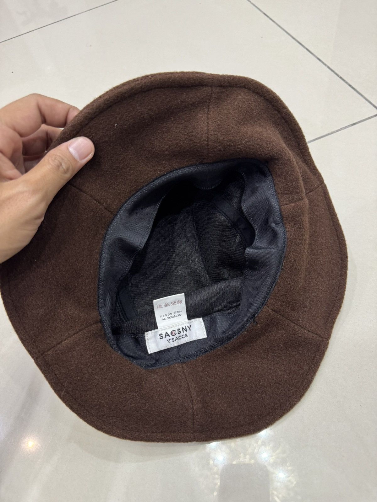 Yohji Yamamoto VINTAGE YSACCS SACCSNY YOHJI YAMAMOTO MIXED WOOL BUCKET HAT Size ONE SIZE - 5 Thumbnail
