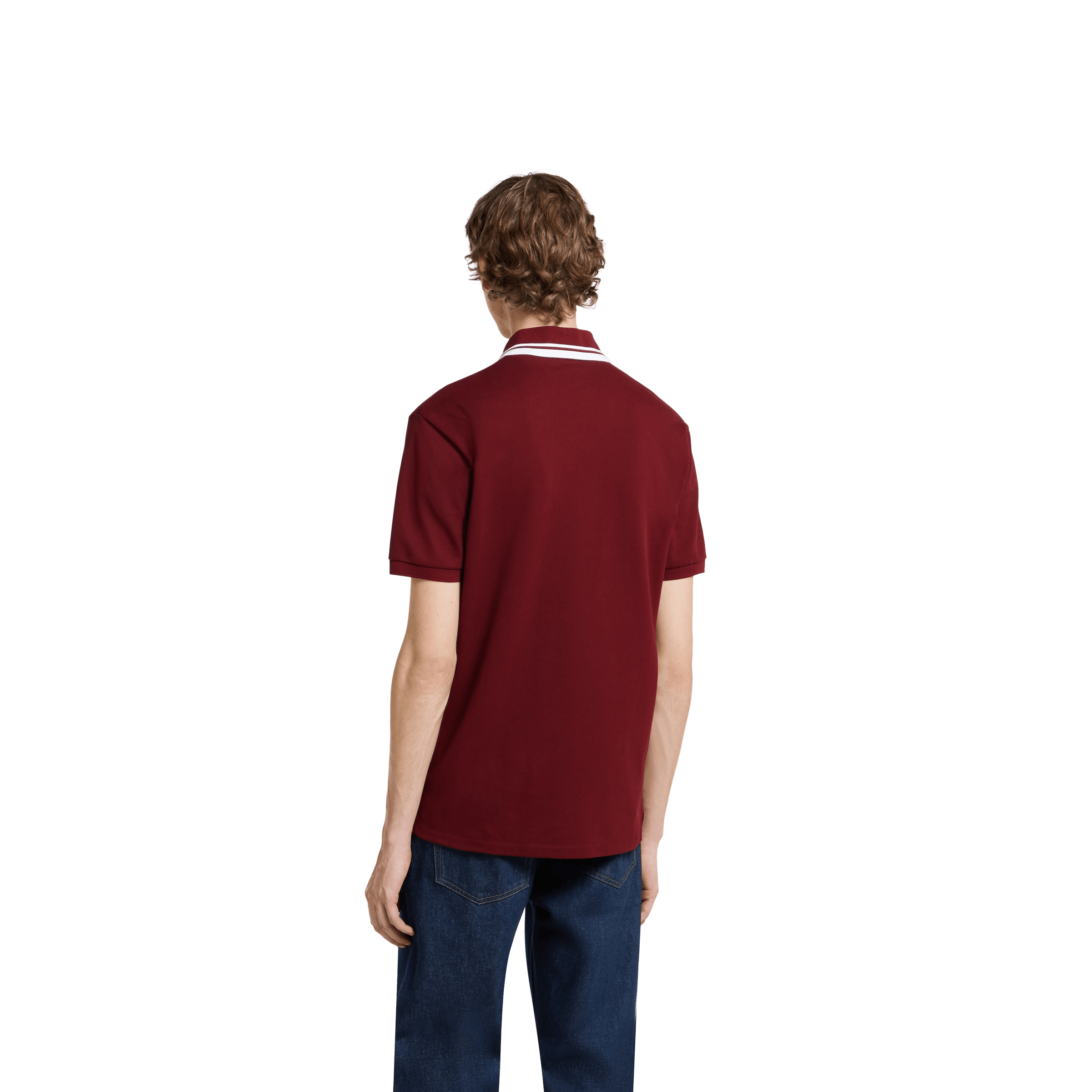 Designer Red Polo Shirt – Men’s Classic Short Sleeve Polo Size US S / EU 44-46 / 1 - 2 Thumbnail