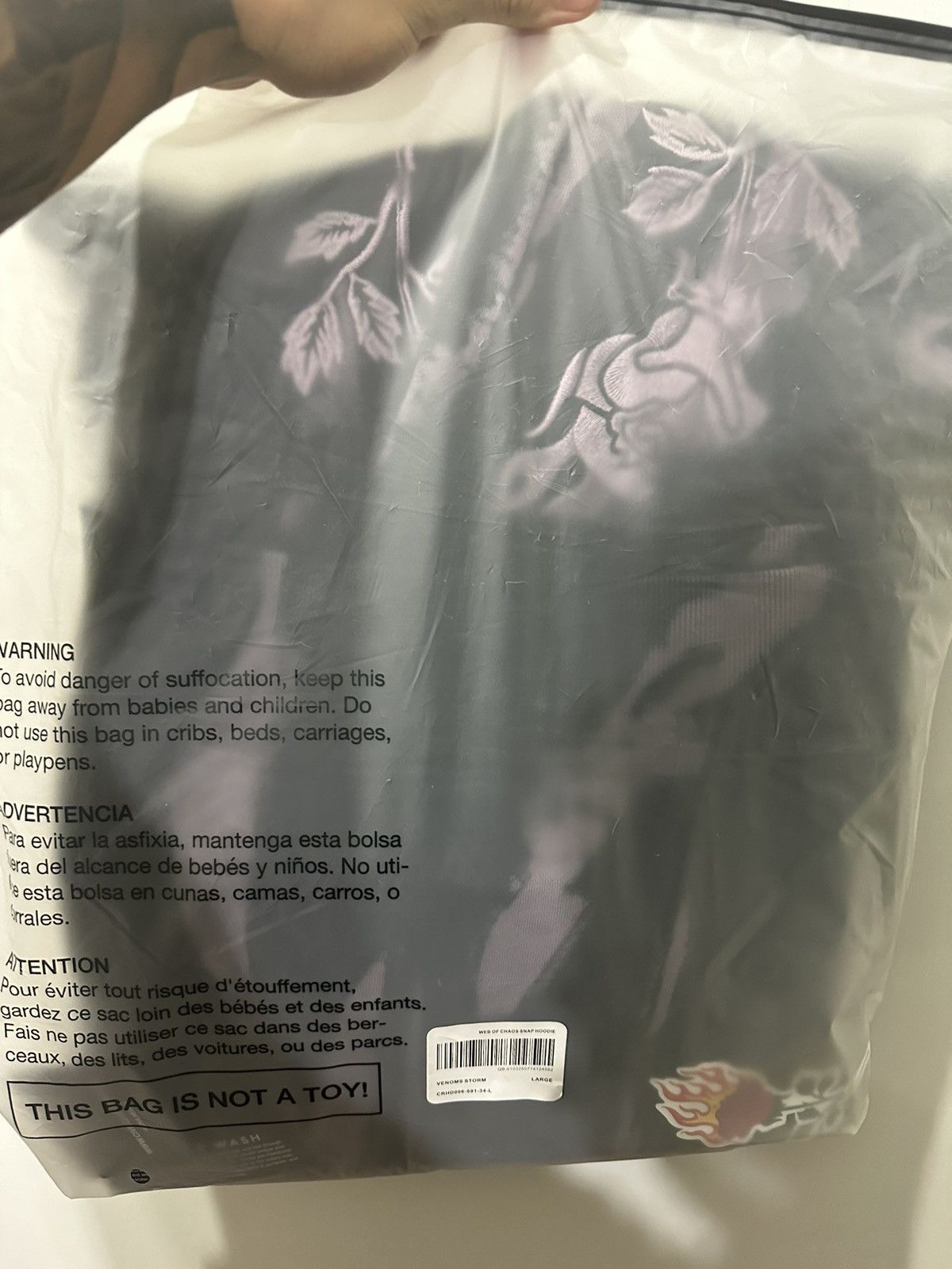 Darc Sport CIVIL REGIME X DARC SPORT X MARVELS SPIDERMAN VENOM Size US L / EU 52-54 / 3 - 7 Thumbnail
