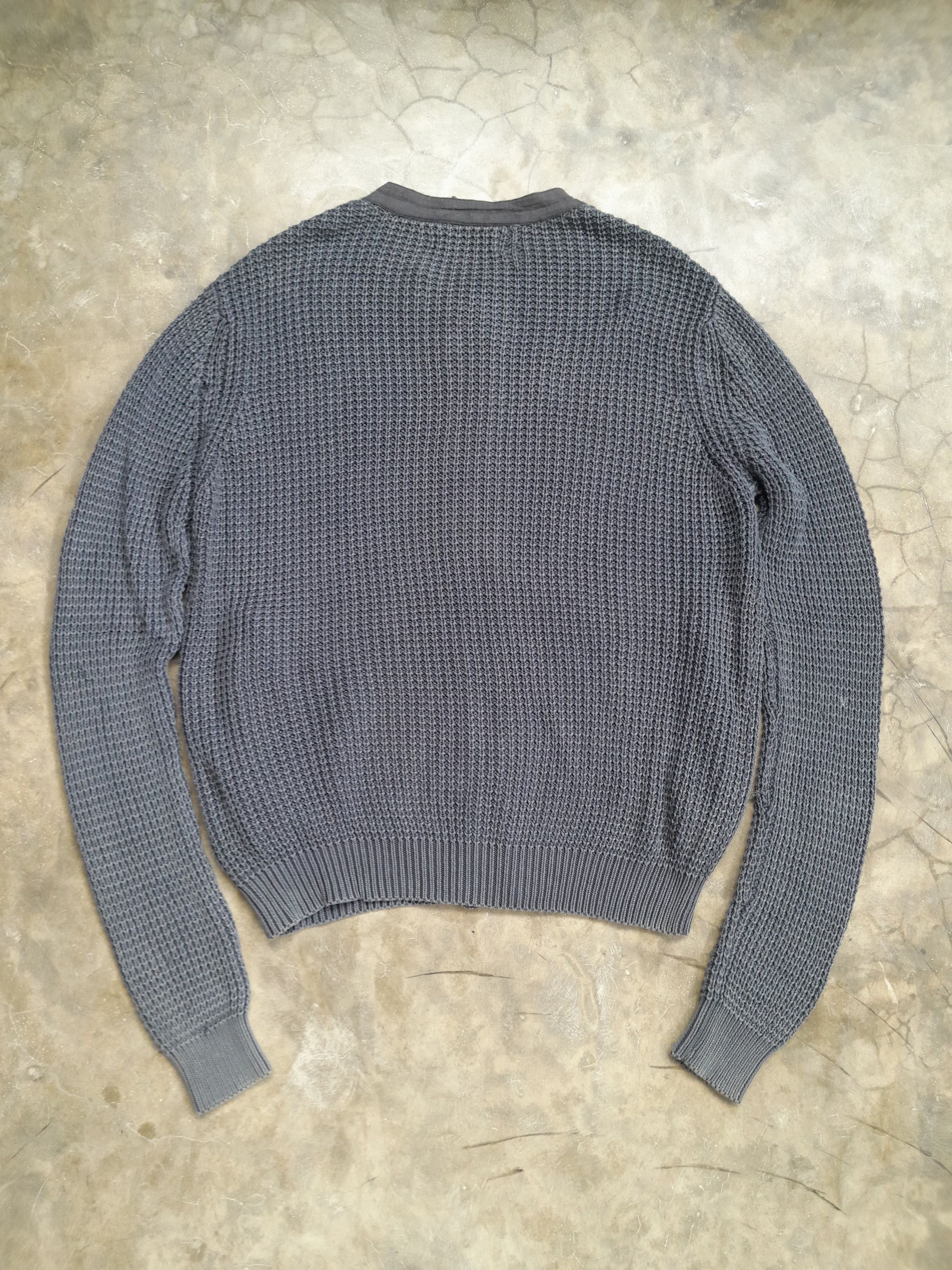 Replay Vintage Repaly - Men Knitted Zipper Jacket Size US L / EU 52-54 / 3 - 2 Thumbnail