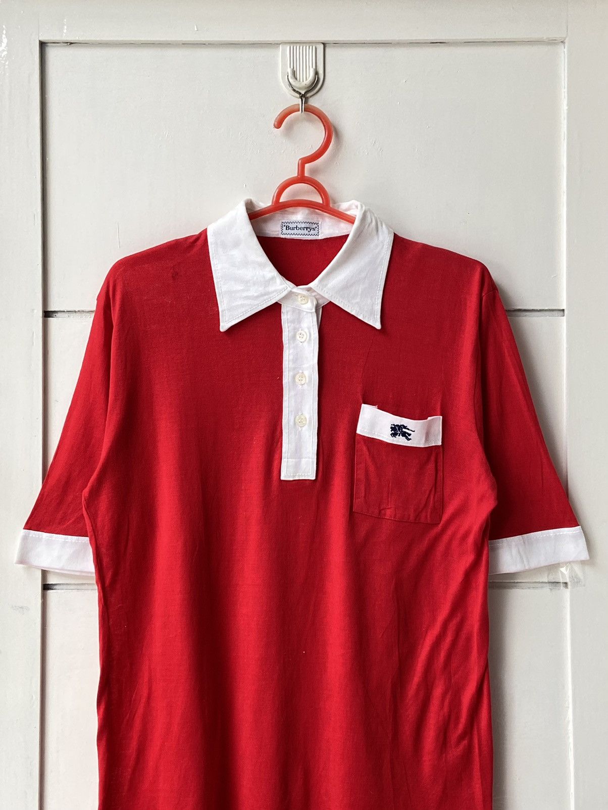 Burberry BURBERRYS Red T-shirt Size US XS / EU 42 / 0 - 2 Thumbnail