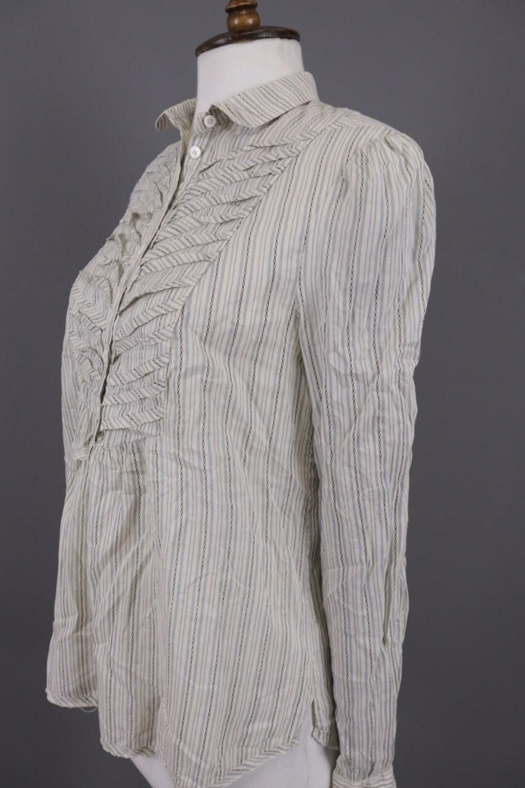 Zadig & Voltaire Zadig & Voltaire Toula Multicolor Striped Shirt Size XS Size XS / US 0-2 / IT 36-38 - 7 Thumbnail