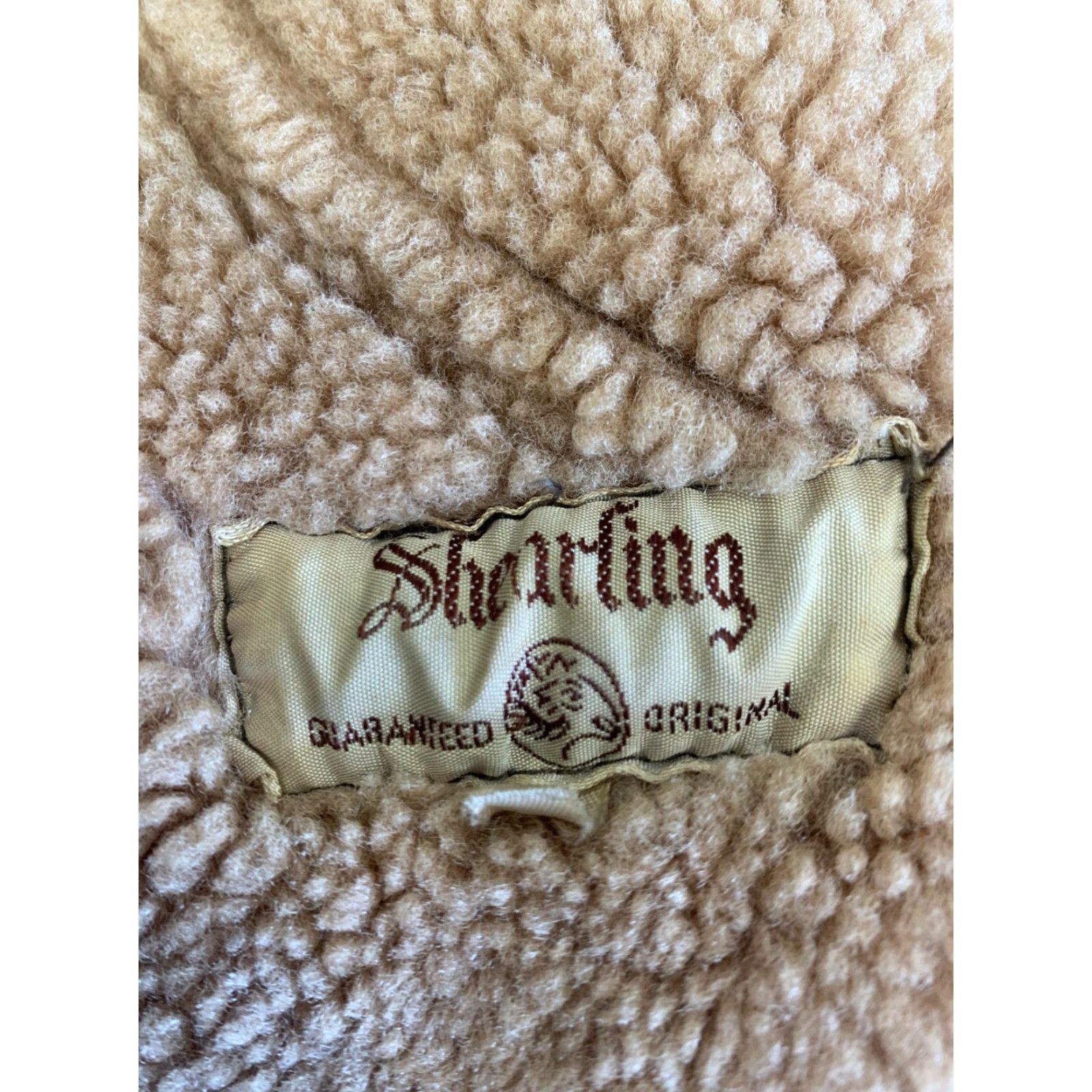 Vintage VINTAGE Starting Leather Coat Mens XL Brown Sherpa Lined Shearling / Sheepskin Coat Size US XL / EU 56 / 4 - 6 Thumbnail