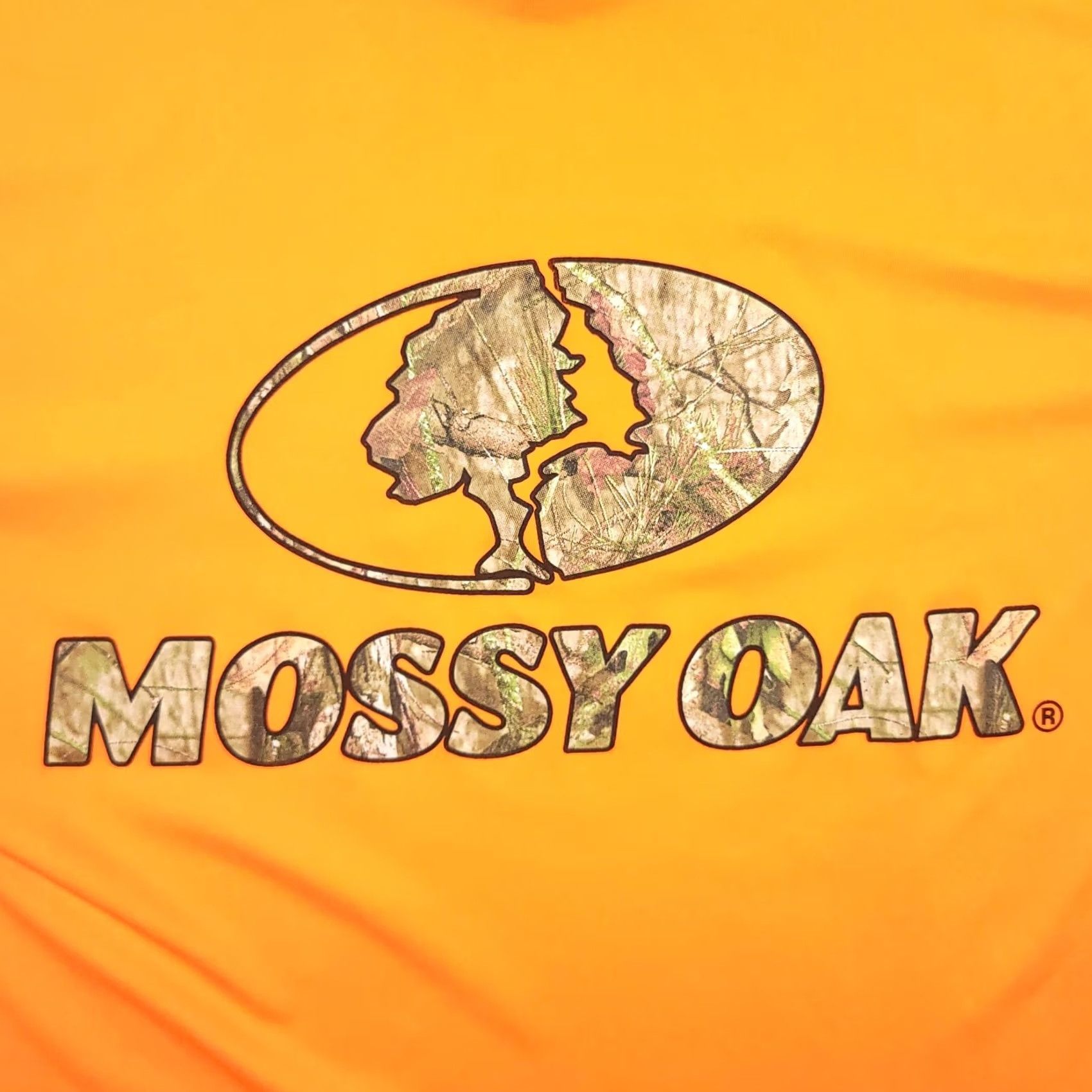 Vintage Mossy Oak Shirt Mens Medium Orange Staghorn Creek Short Sleeve Camo Logo Outdoor Size US M / EU 48-50 / 2 - 4 Thumbnail