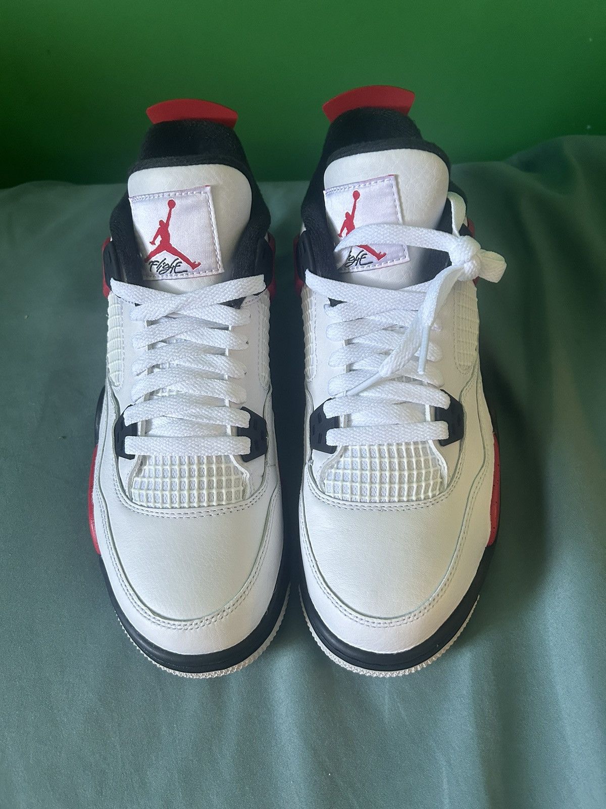 Jordan Brand Nike Air Jordan 4 Red Cement 2023 Size US 6.5 / EU 39-40 - 8 Thumbnail