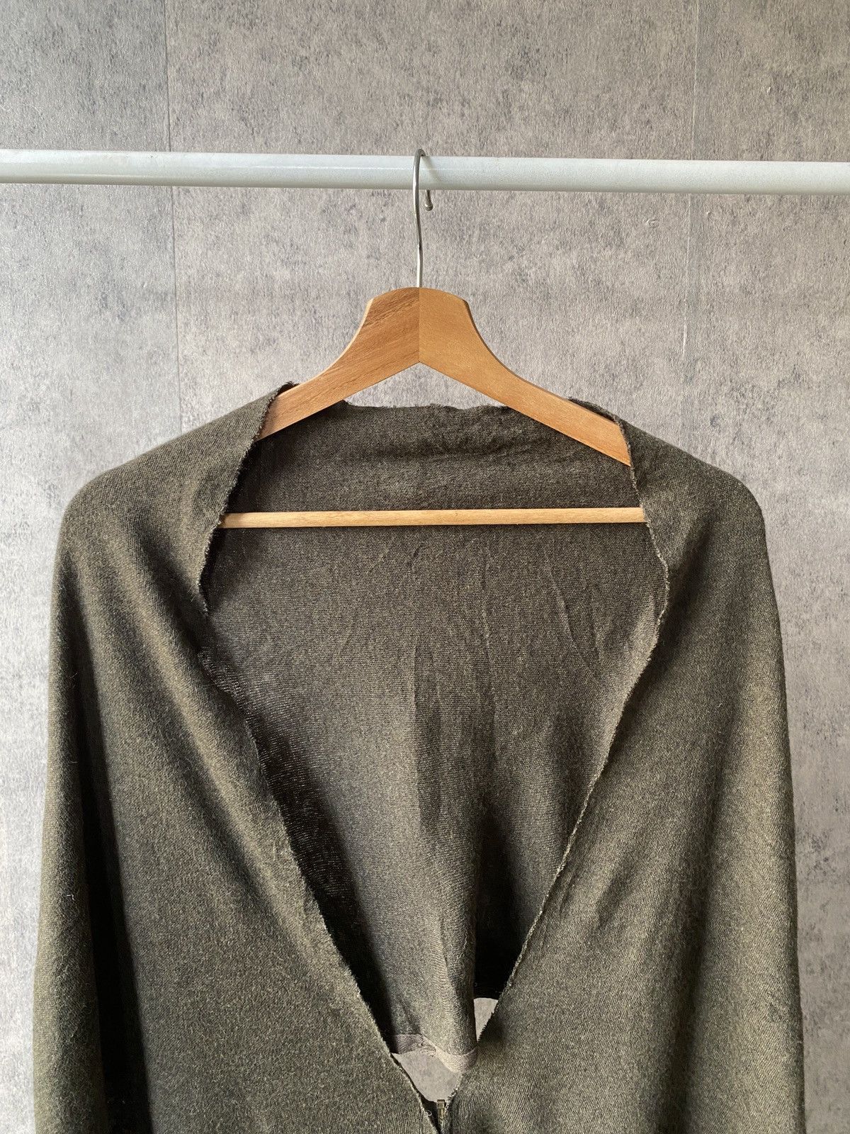 GOA Goa Wool Cardigan Over Size Size US XXL / EU 58 / 5 - 3 Thumbnail