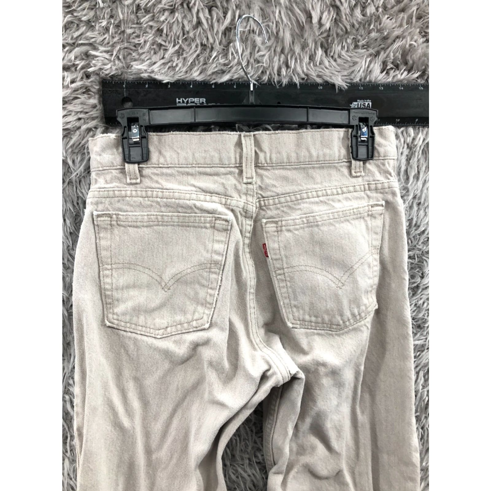 Levi's Levi's 550 Jeans Adult 30x32 Gray Relaxed Tapered Denim 5-Pocket USA Mens Size US 30 / EU 46 - 6 Thumbnail