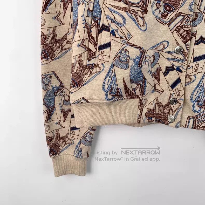 Hermes Hermes Color-blocked Zouave dragon cavalry pattern full pr Size S / US 4 / IT 40 - 4 Thumbnail