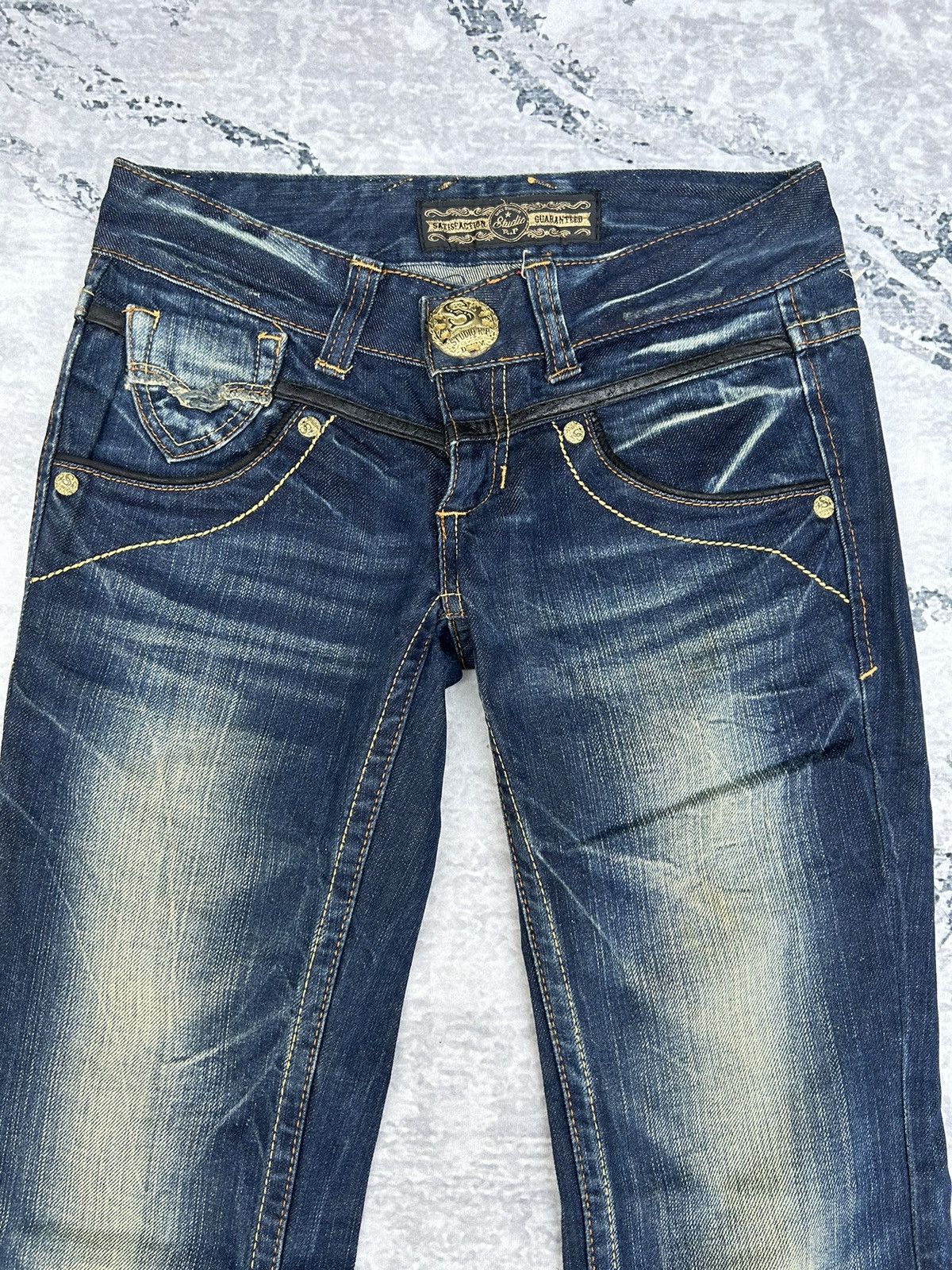 If Six Was Nine Studio R.P Flared Jeans Size 30" / US 8 / IT 44 - 5 Thumbnail