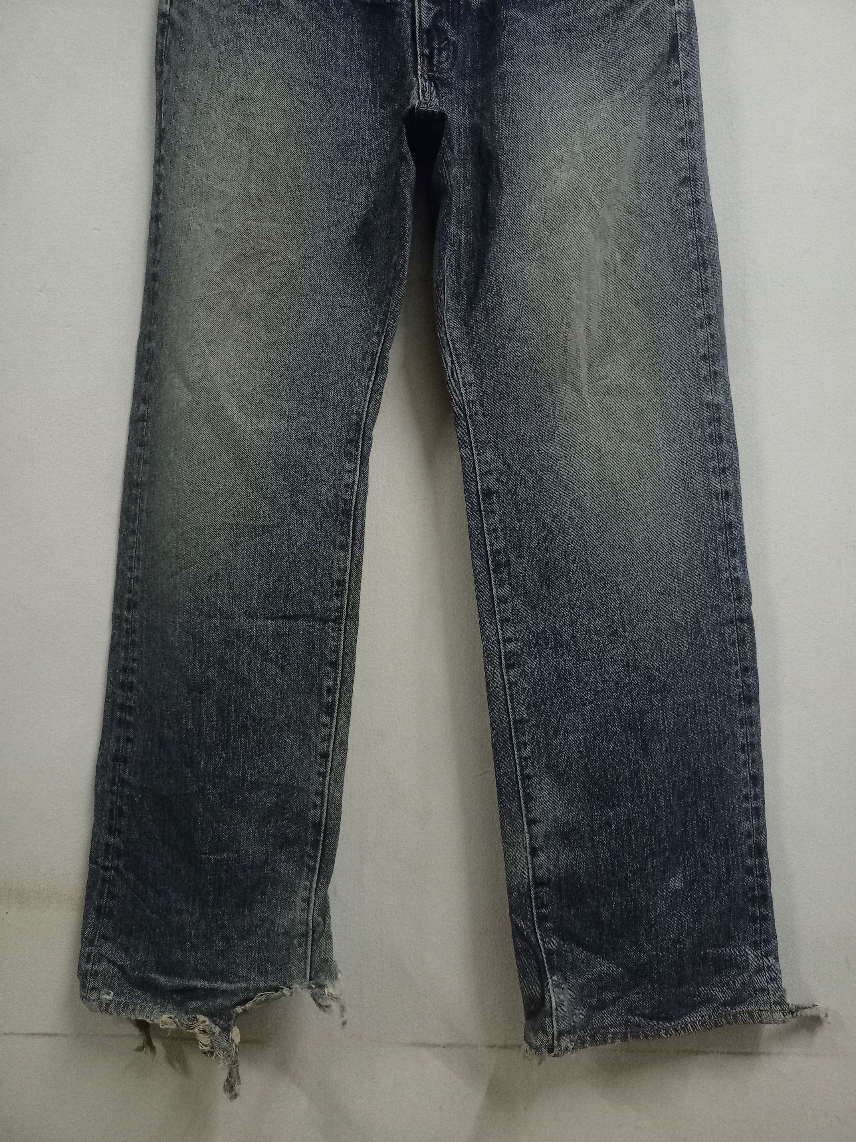 Japanese Brand Vintage Japanese Brand Thrashed Style Baggy Jeans Size US 32 / EU 48 - 5 Thumbnail