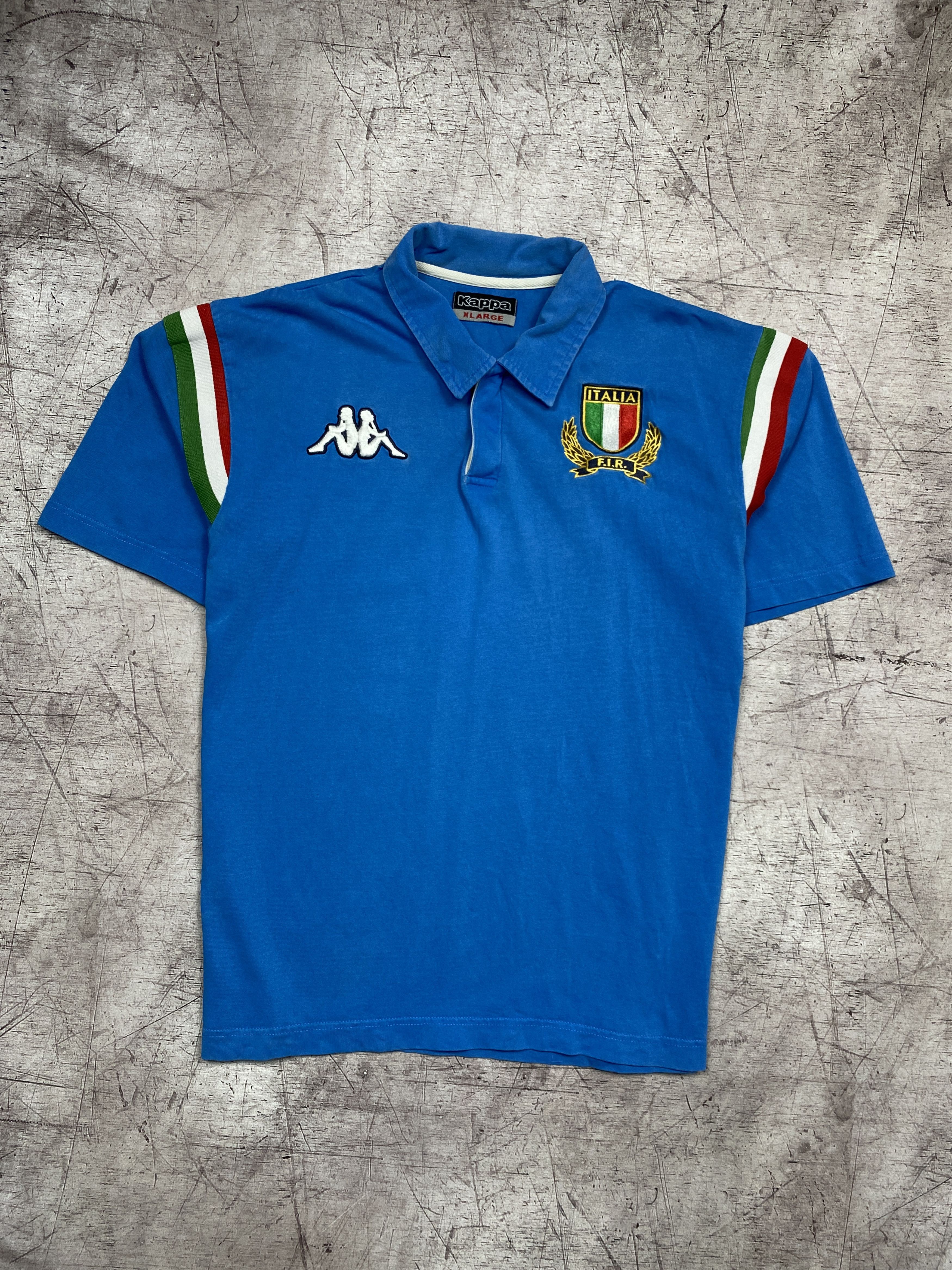 Kappa × Vintage Kappa Italia Vintage Mens Polo Shirt Size US XL / EU 56 / 4 - 1 Thumbnail