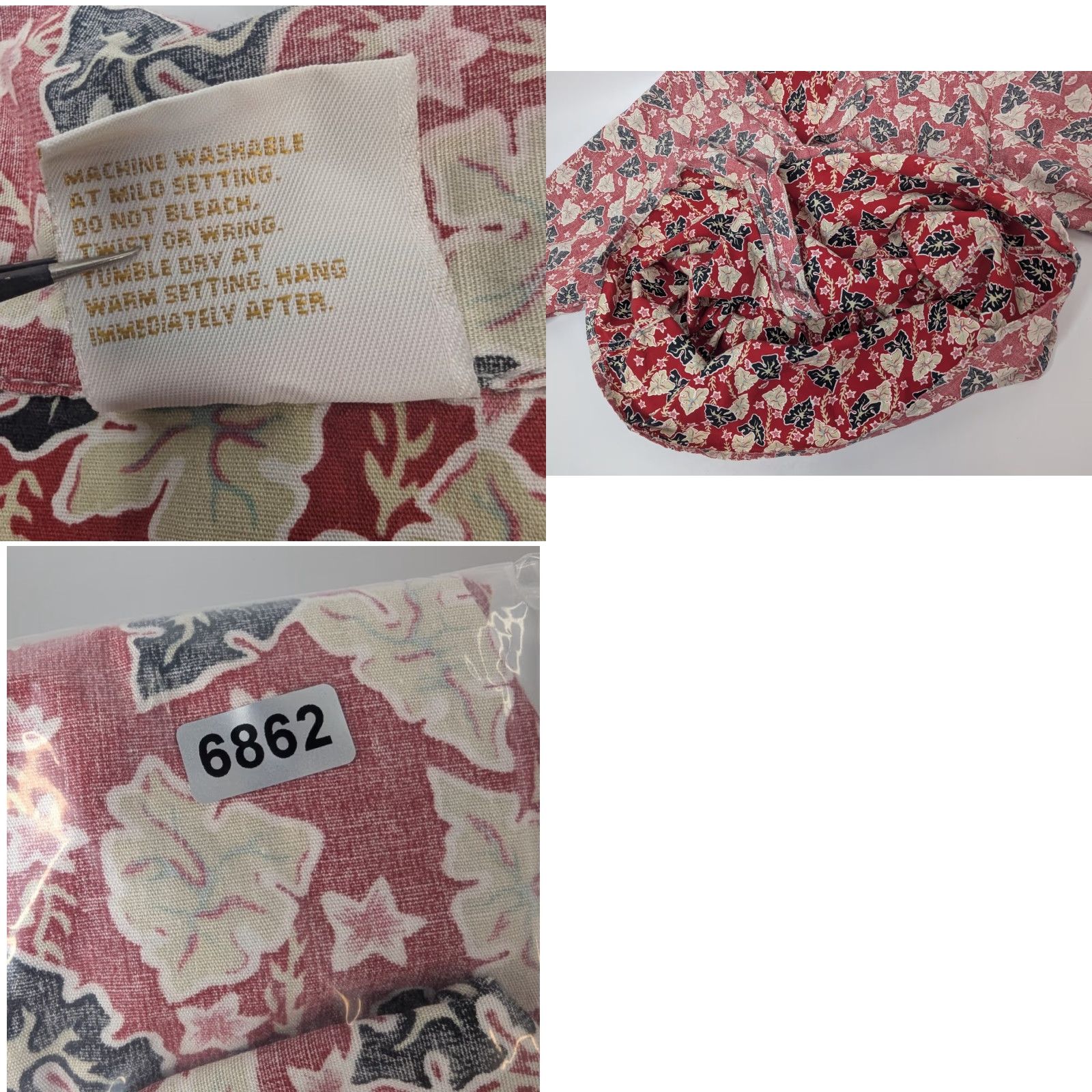 Vivobarefoot VTG Go Barefoot Camp Collar Shirt Men's L Red Hawaiian Aloha Reverse Leaf Floral Button-Up Casual Vintage Size US L / EU 52-54 / 3 - 8 Thumbnail