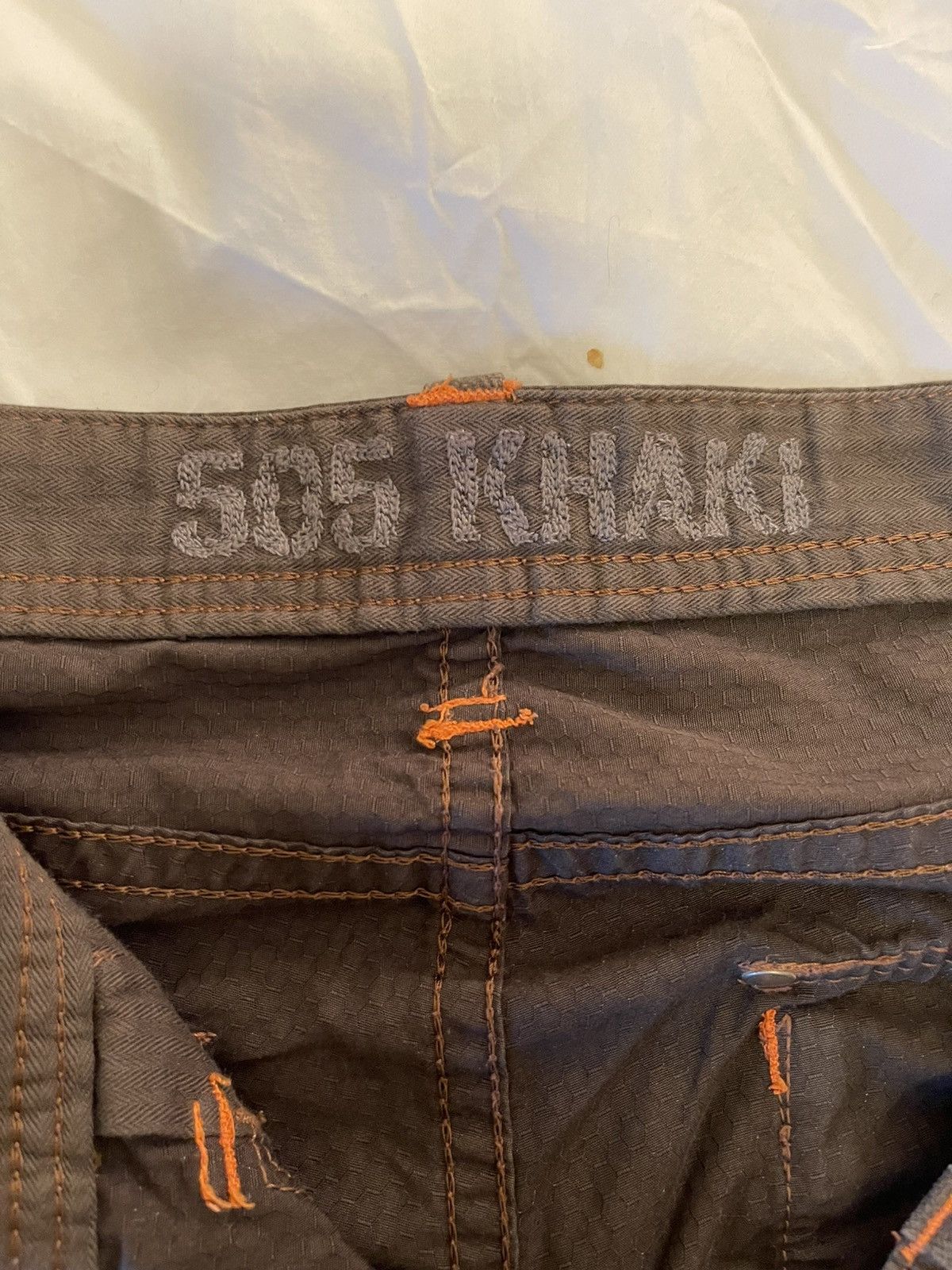 Edwin Edwin 505 Khaki Pants Size US 31 - 5 Thumbnail