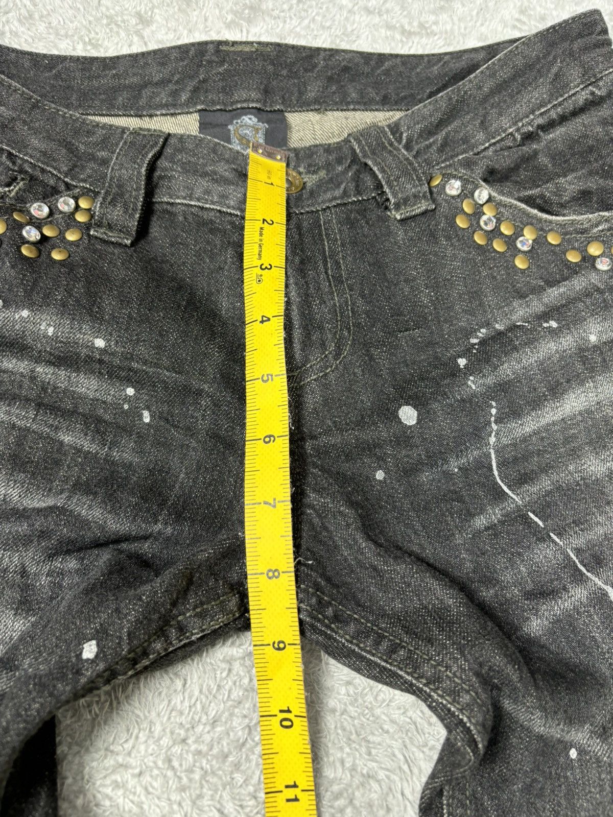 semanticdesign Semantics Design Stud Flared Jeans. S0228 Size 30" / US 8 / IT 44 - 9 Thumbnail