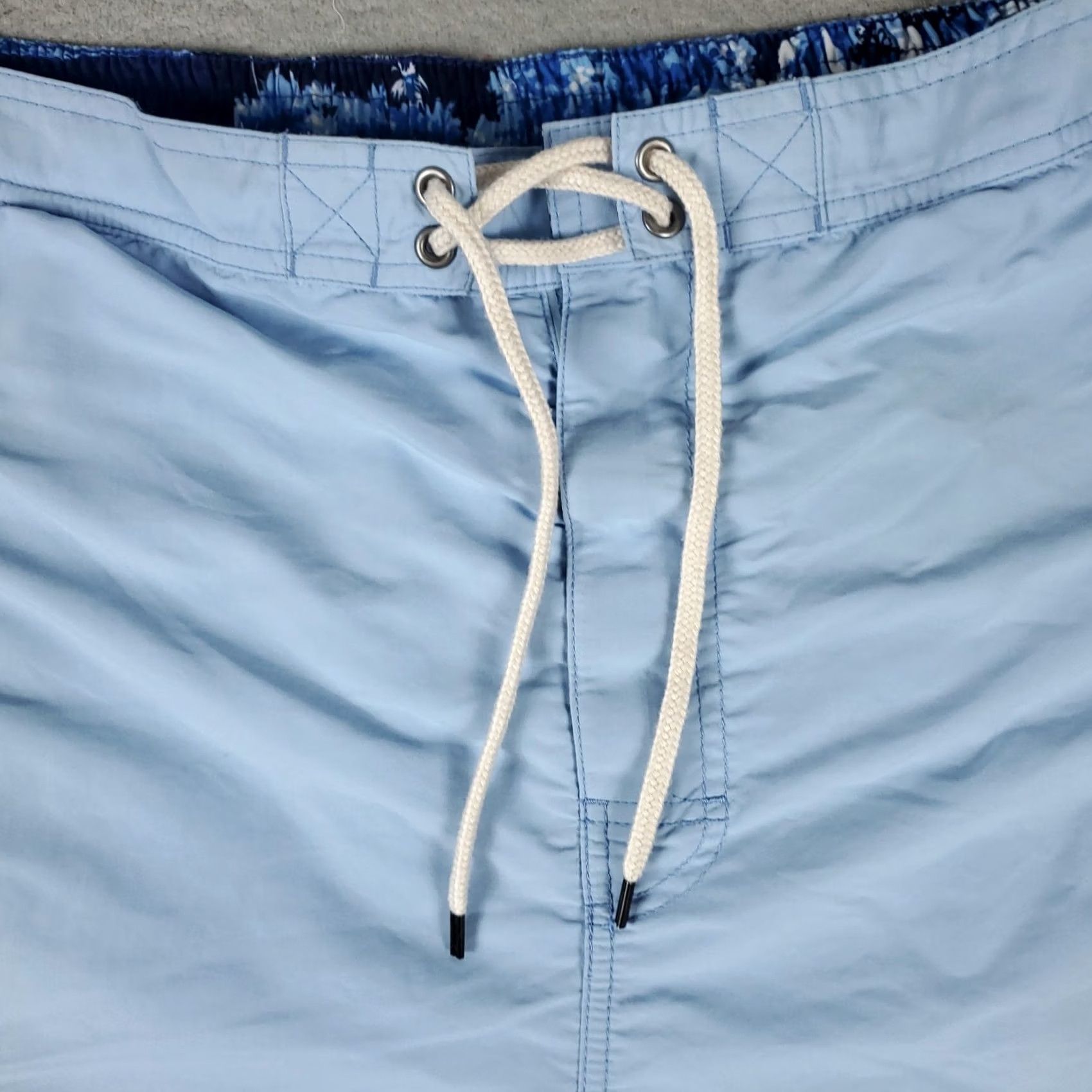 Polo Ralph Lauren Ralph Lauren Mens 2XLT Light Blue Pony Lace Tie Board Shorts Swim Trunks Size US 39 - 2 Thumbnail