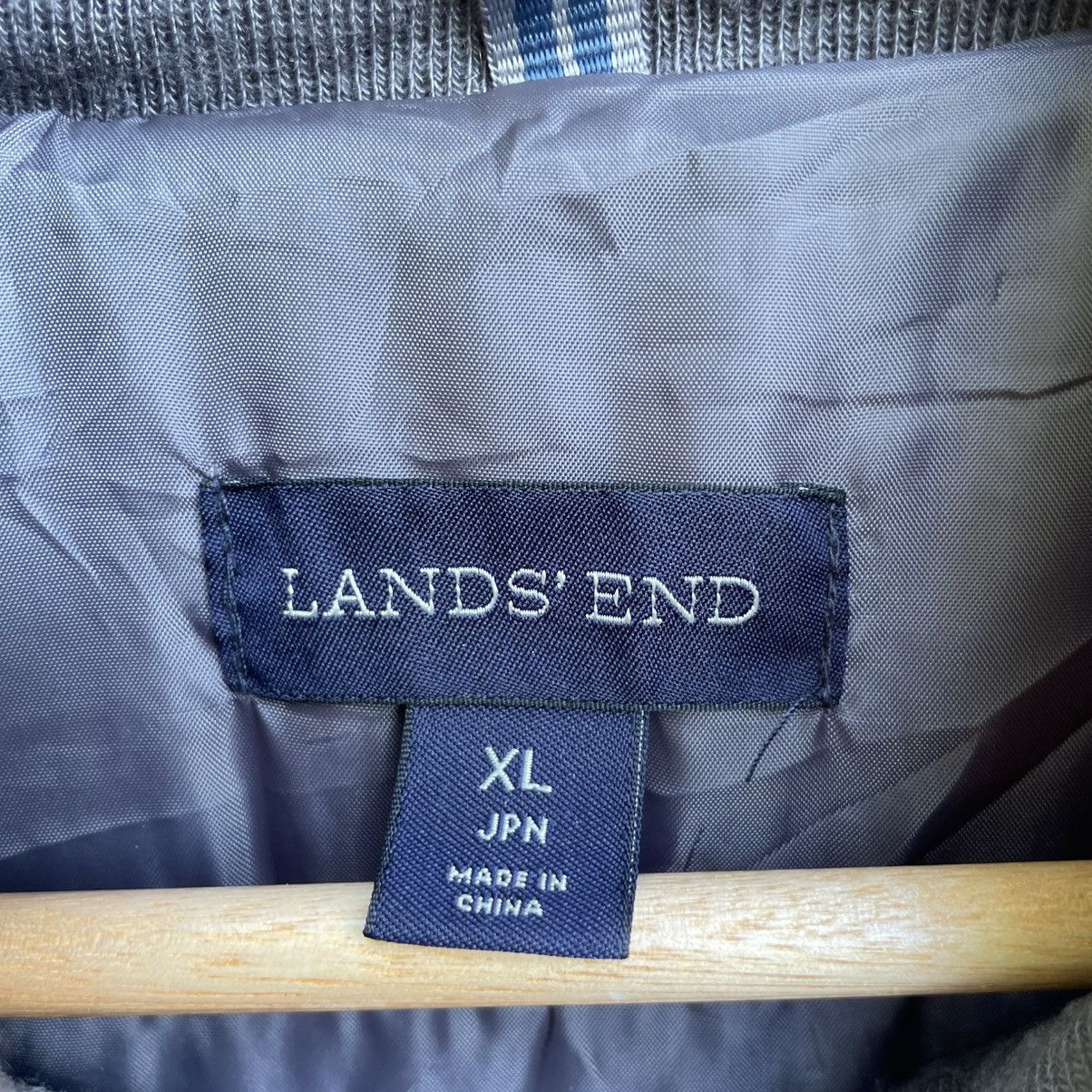 Lands' End 💥Vintage Lands End Padded Puffer Multi Pocket Jacket Size US L / EU 52-54 / 3 - 7 Thumbnail