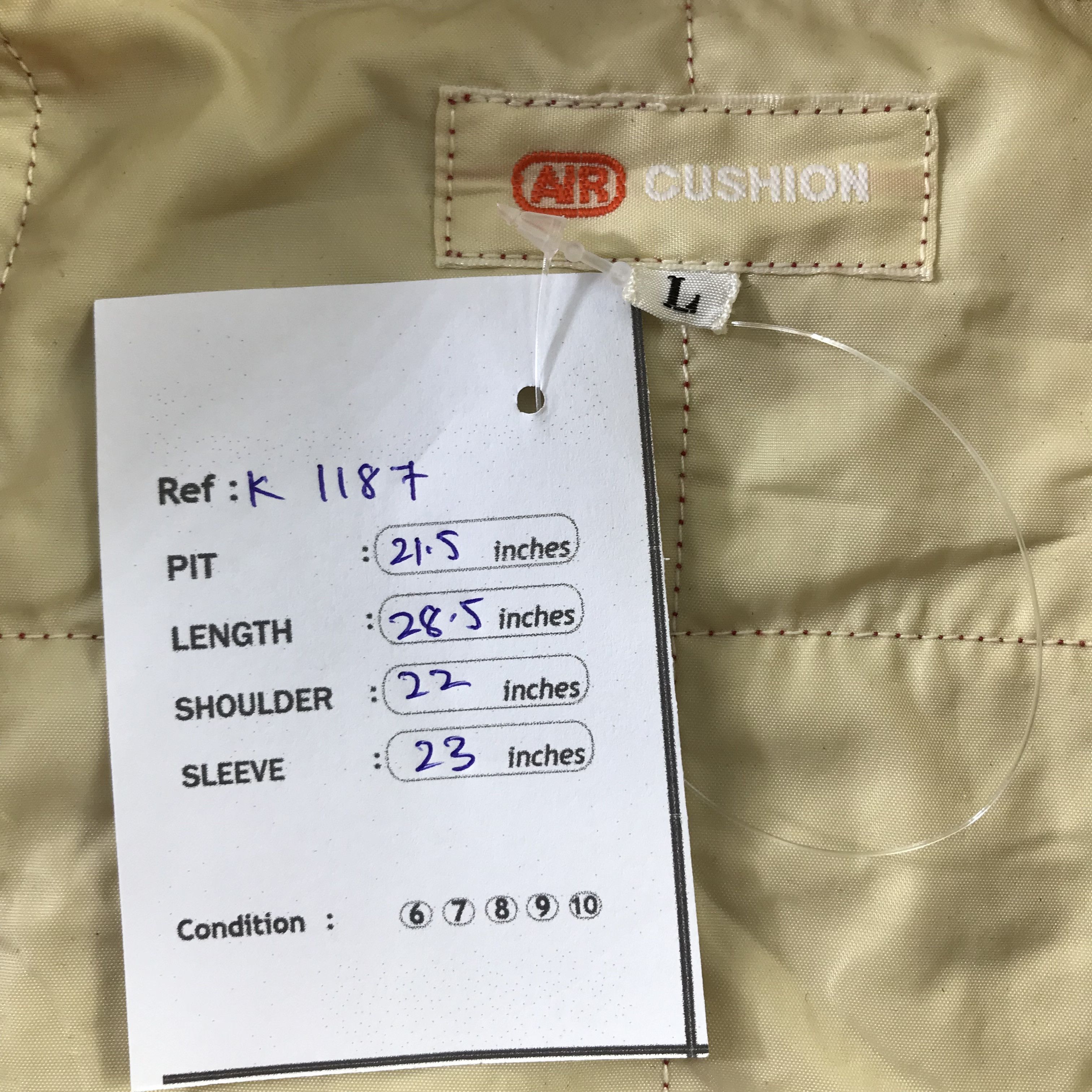 Japanese Brand Vintage Air Cushion Tactical Jacket Size US L / EU 52-54 / 3 - 16 Thumbnail