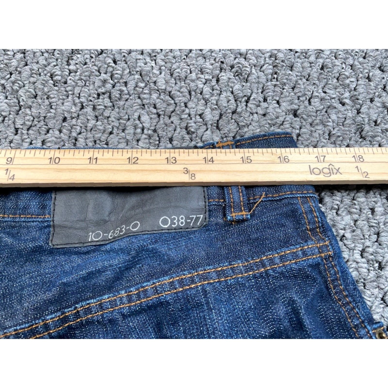 Rocawear VINTAGE Rocawear Straight Jeans Men 33 x 31 Dark Wash Hip Hop 90s Mens Jeans Regular Rise Mid Size US 33 - 4 Thumbnail