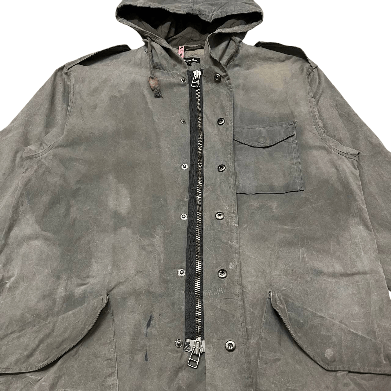 Steven Alan Vintage Steven Alan Waxed Parka Fishtail Size US S / EU 44-46 / 1 - 6 Thumbnail