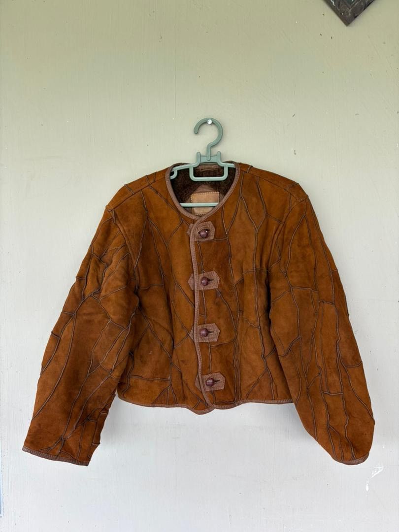 Issey Miyake Rare Item!! Hai Sporting Gear Leather Fur Jacket Design Size US M / EU 48-50 / 2 - 1 Thumbnail