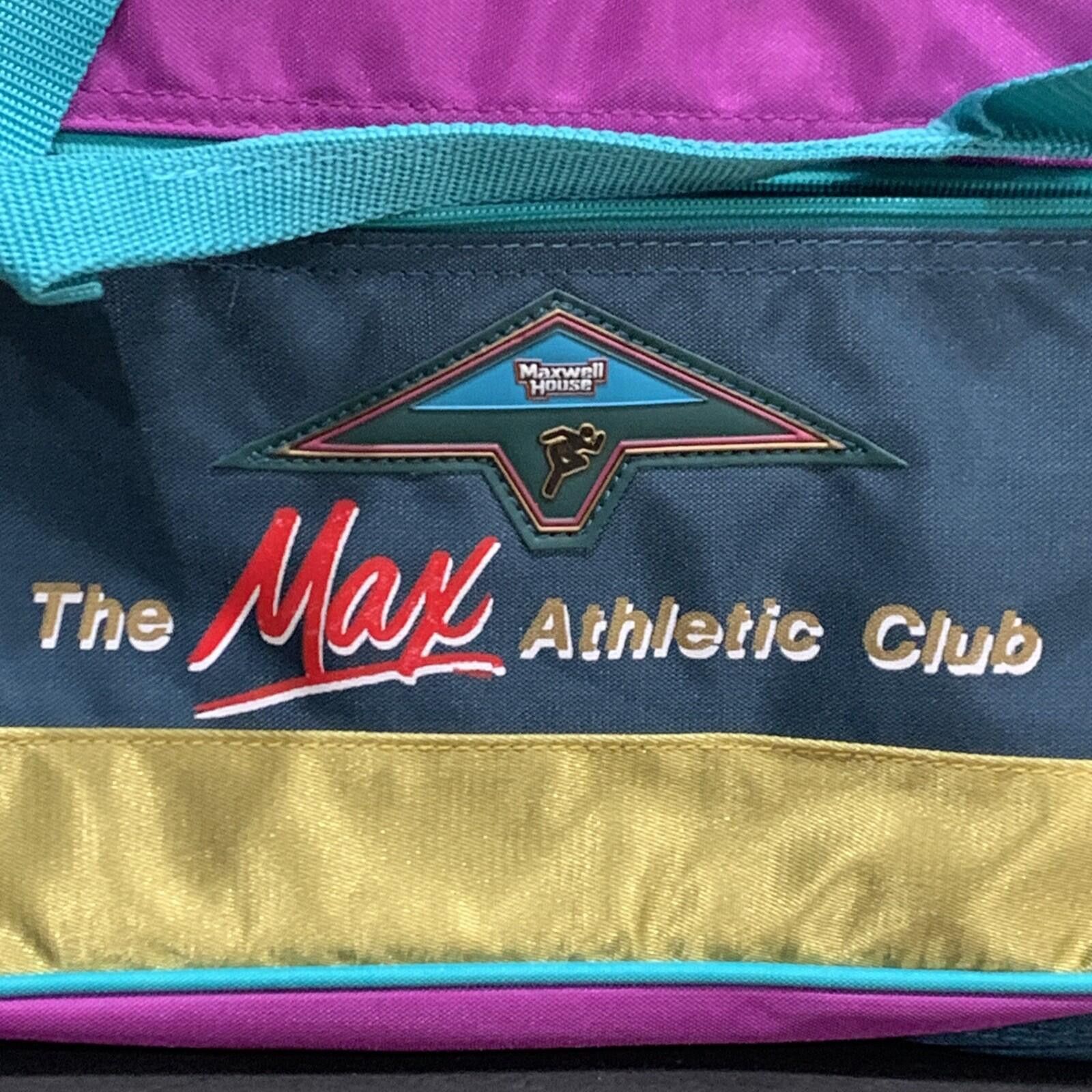 Other Vintage 1980s Maxwell House Athletic Club Duffel Bag New NOS Size ONE SIZE - 2 Thumbnail