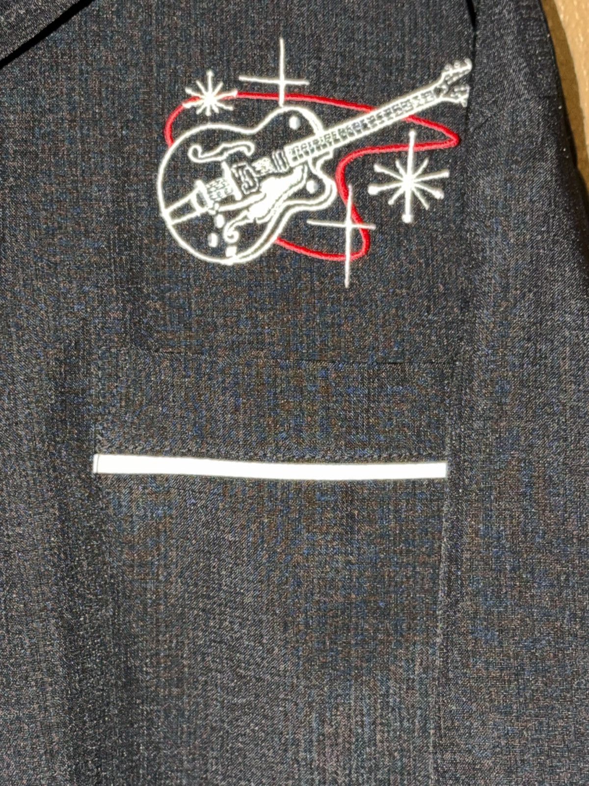 Other Steady Clothing Vintage Rock N Roll Guitar Bowling Shirt XXL Size US XXL / EU 58 / 5 - 10 Thumbnail