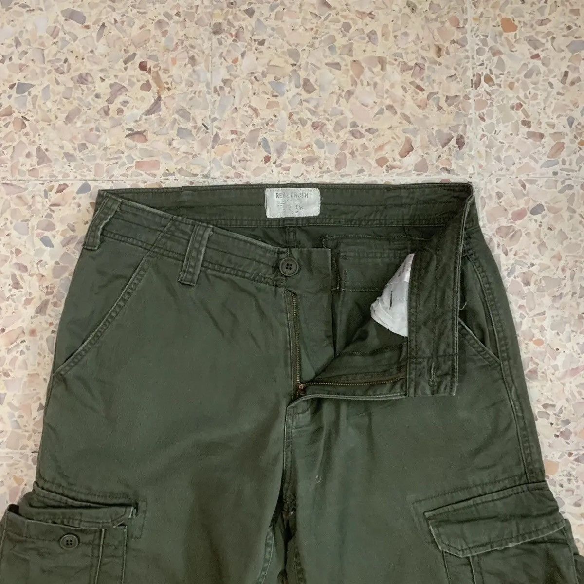Japanese Brand Real Crush Utility Big Side Pocket Trousers Tactical Cargo Size US 32 / EU 48 - 5 Thumbnail