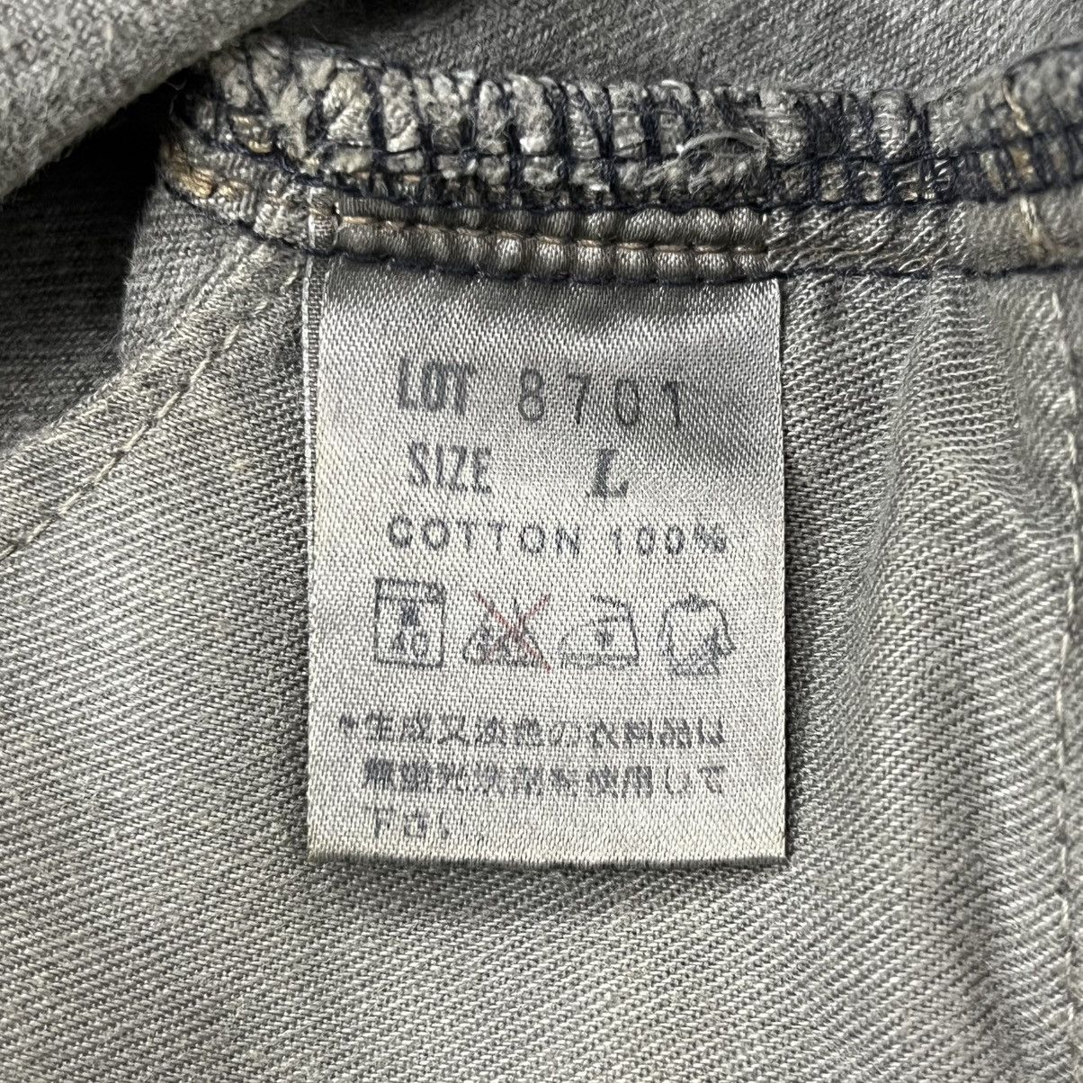 Japanese Brand Belly Belly Japanese Denim Abstract Painted Washed Jeans Size US 31 - 12 Thumbnail