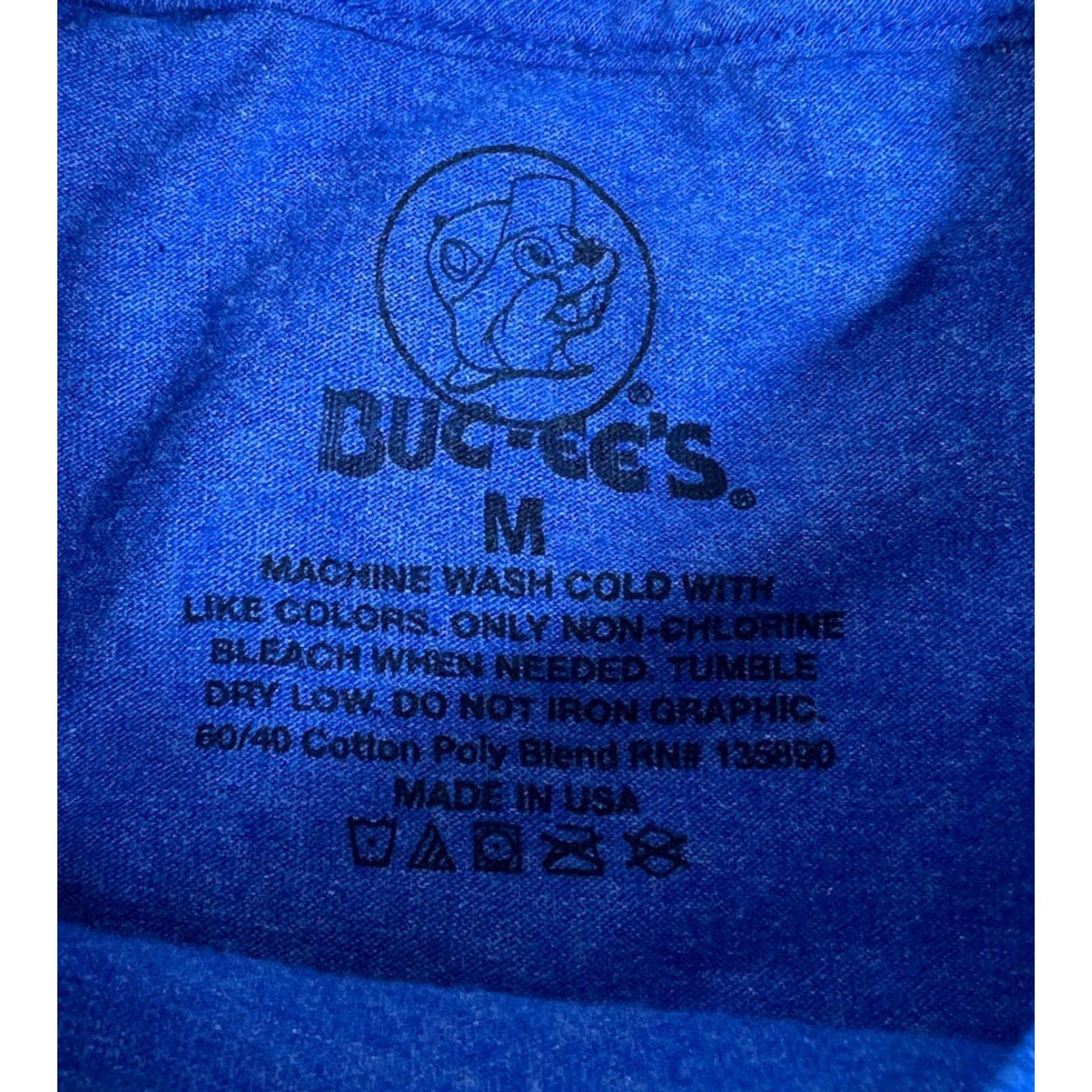 Vintage Buc-ee’s T-Shirt Men Blue Short Sleeve Size M Beaver Blue Terrell TX Classic T-Shirt Size US M / EU 48-50 / 2 - 3 Thumbnail