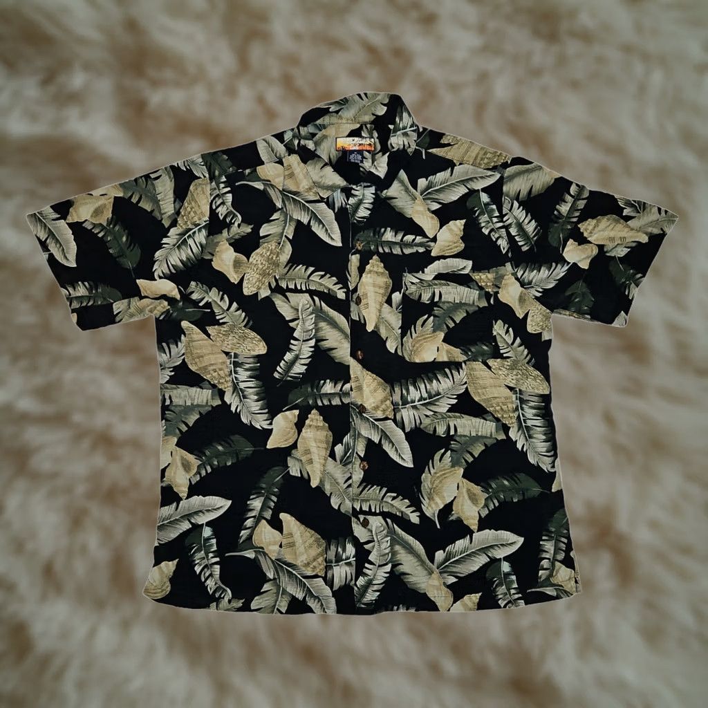 Vintage Havana Jack'S Cafe Shirt Mens XL Black Silk Men Short Sleeve Hawaii Vacation Beach Size US XL / EU 56 / 4 - 1 Thumbnail