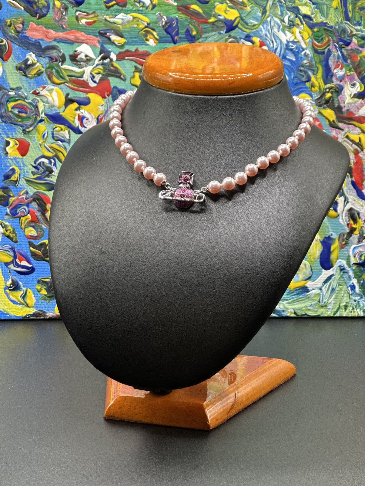 Vivienne Westwood Vivienne Westwood Kitty Rose Necklace Pearls very rare Size ONE SIZE - 3 Thumbnail