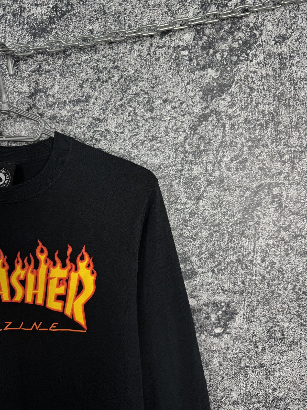 Thrasher THRASHER Skateboard Magazine Long Sleeve T-Shirt Flame Logo Size US S / EU 44-46 / 1 - 2 Thumbnail