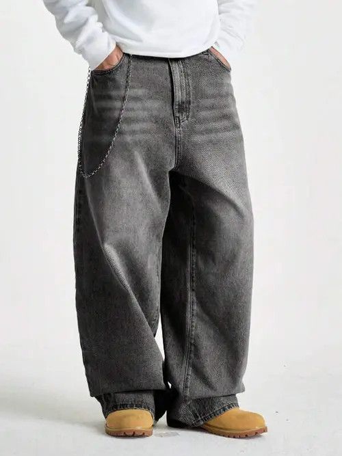 Other Washed Y2k Denim Jeans Loose fit Baggy Size US 36 / EU 52 - 4 Thumbnail