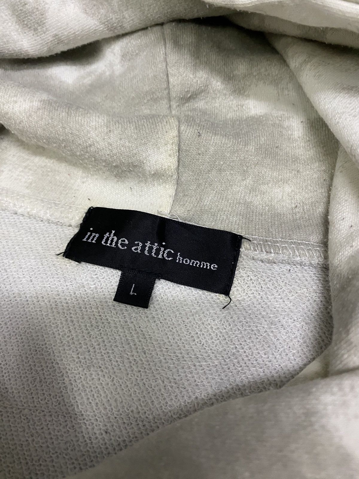 In The Attic × Japanese Brand × Seditionaries In The Attic Homme Stained Dye Pullover Hoodie Size US L / EU 52-54 / 3 - 6 Thumbnail