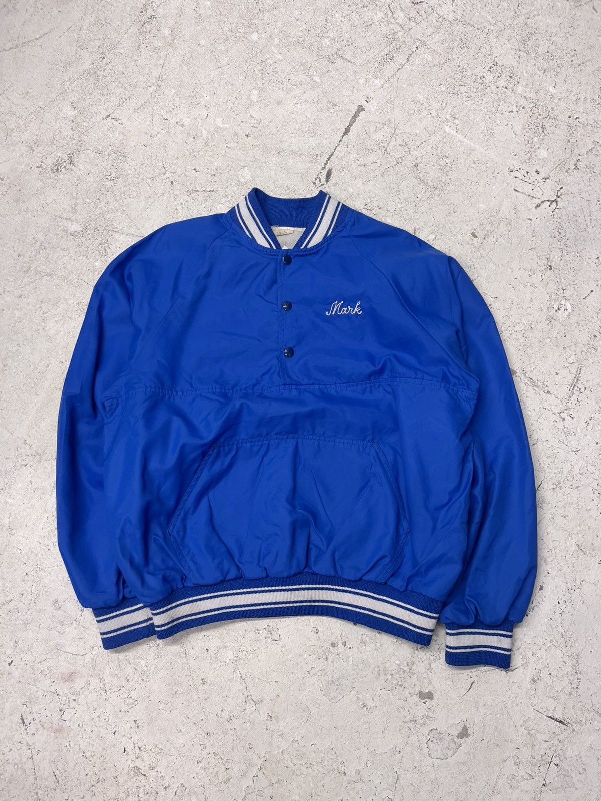 Vintage Vintage blue coleman track bomber jacket Size US L / EU 52-54 / 3 - 2 Thumbnail