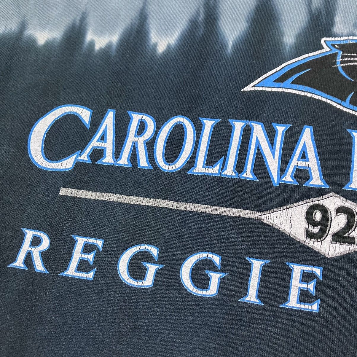 NFL 2000 NFL Carolina Panthers #92 Reggie White Tie Dye T-shirt Size US M / EU 48-50 / 2 - 3 Thumbnail