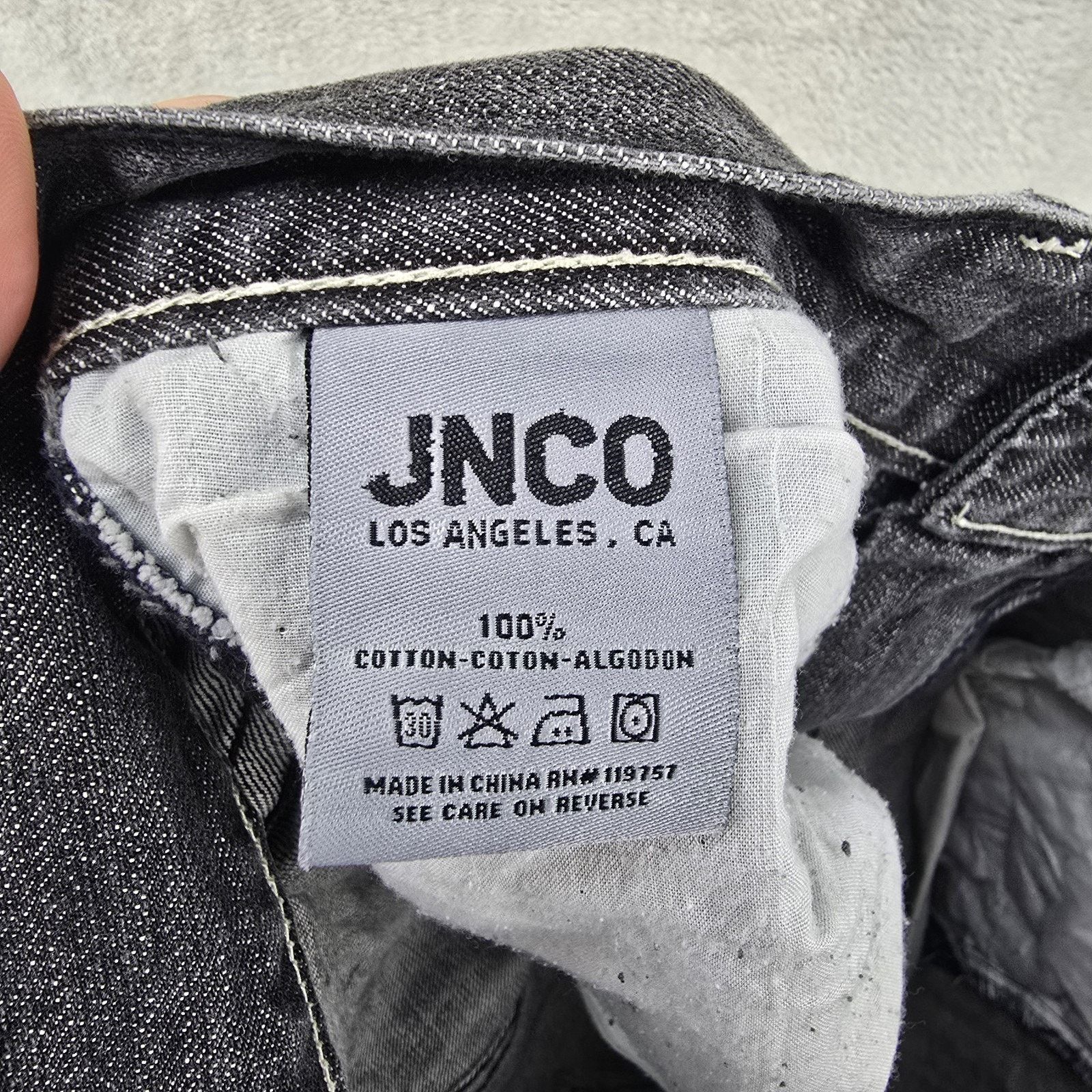 JNCO Vintage JNCO Jeans Mens 34x31 Embroidered Flap Pockets Y2K Size US 34 / EU 50 - 7 Thumbnail