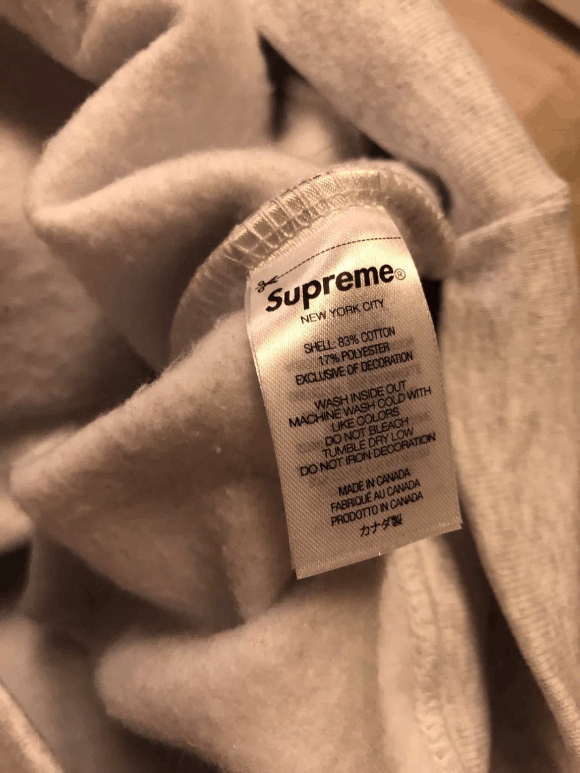 Supreme Supreme Logo Print Hoodie Size US L / EU 52-54 / 3 - 7 Thumbnail