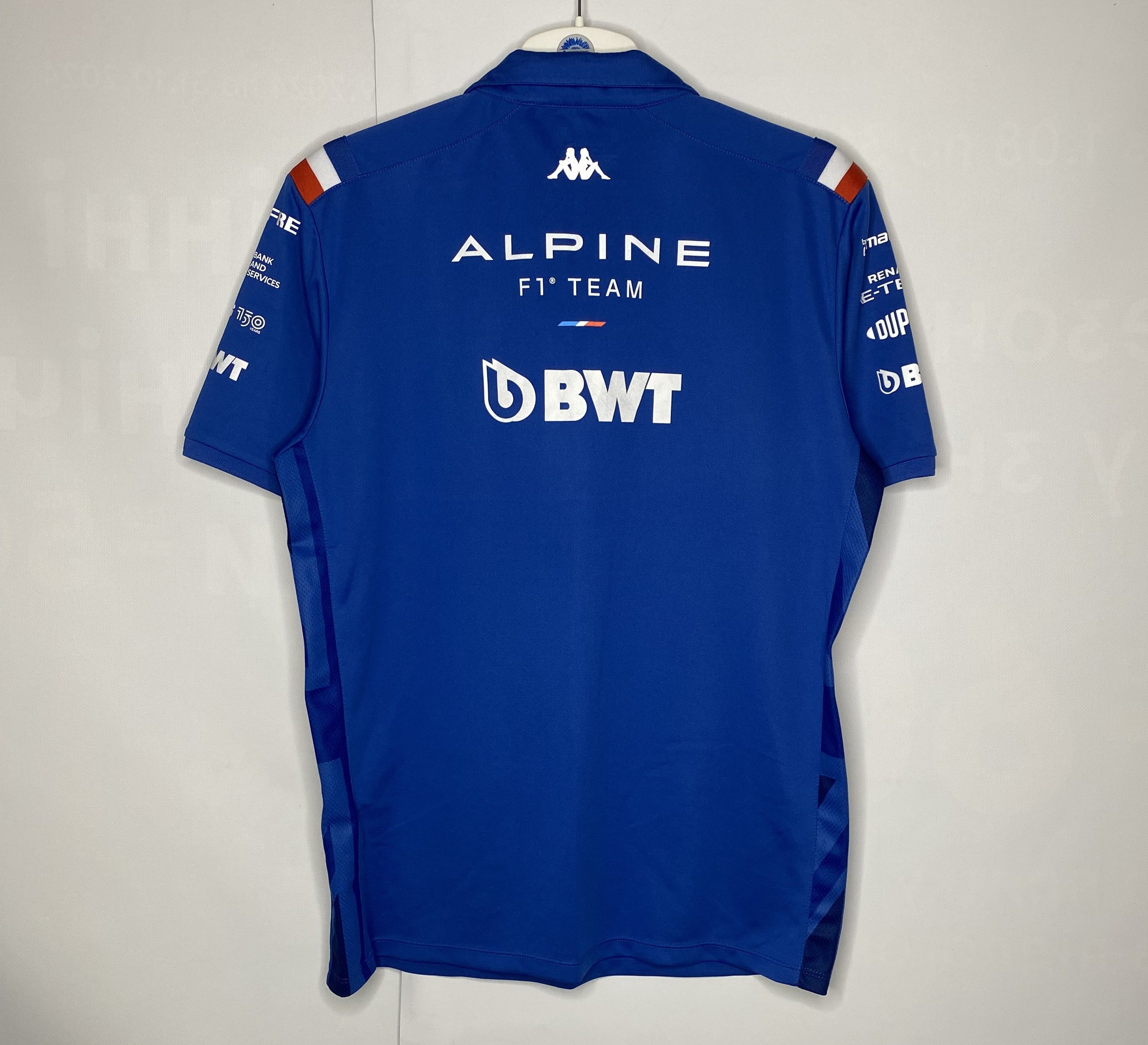 BMW × Kappa BWT ALPINE F1 TEAM KAPPA POLO T-SHIRTS FORMULA 1 RACING Size US L / EU 52-54 / 3 - 2 Thumbnail