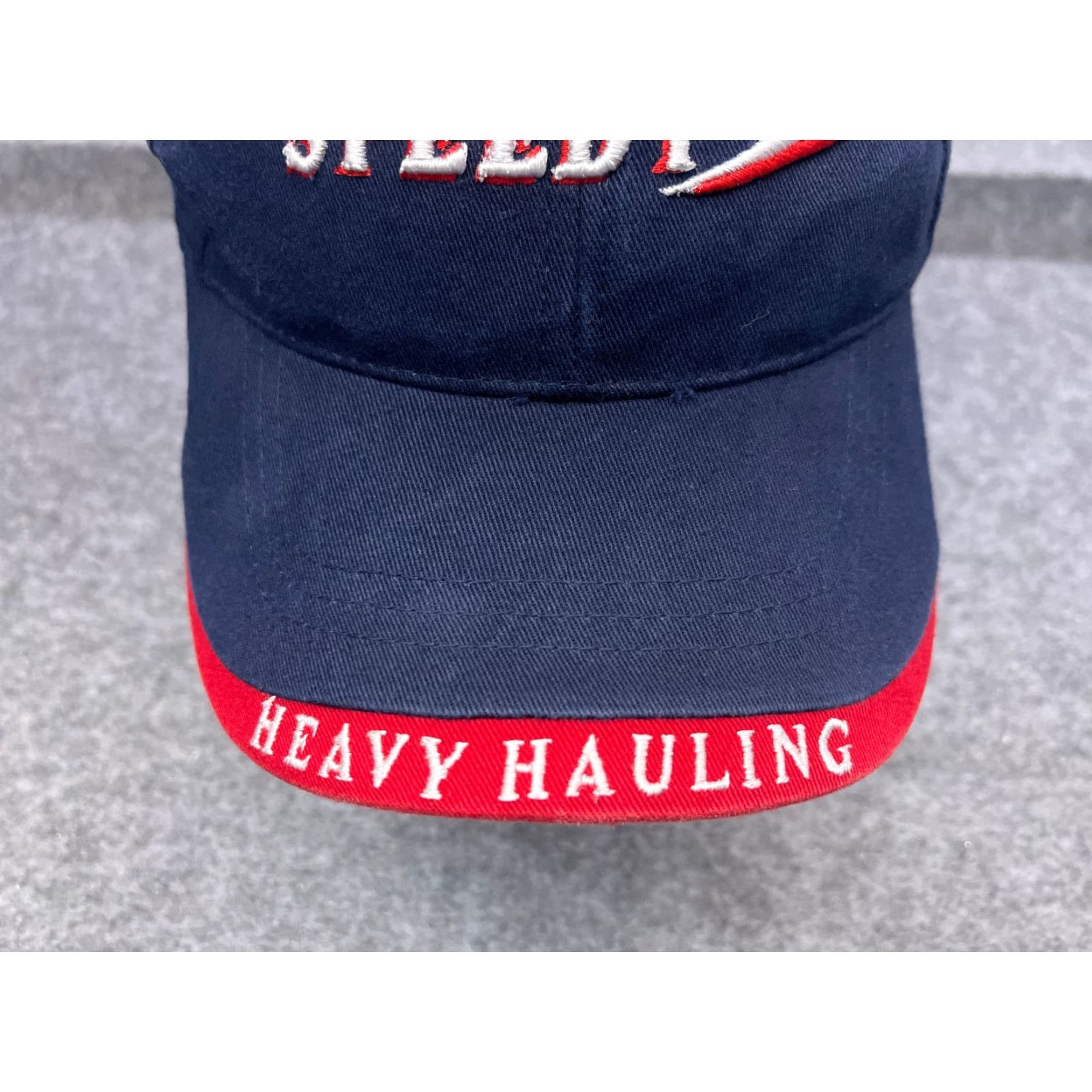 Vintage Impact Speedy Heavy Hauling Hat Adult One Size Blue 100% Cotton Baseball Cap Trucking Size ONE SIZE - 3 Thumbnail