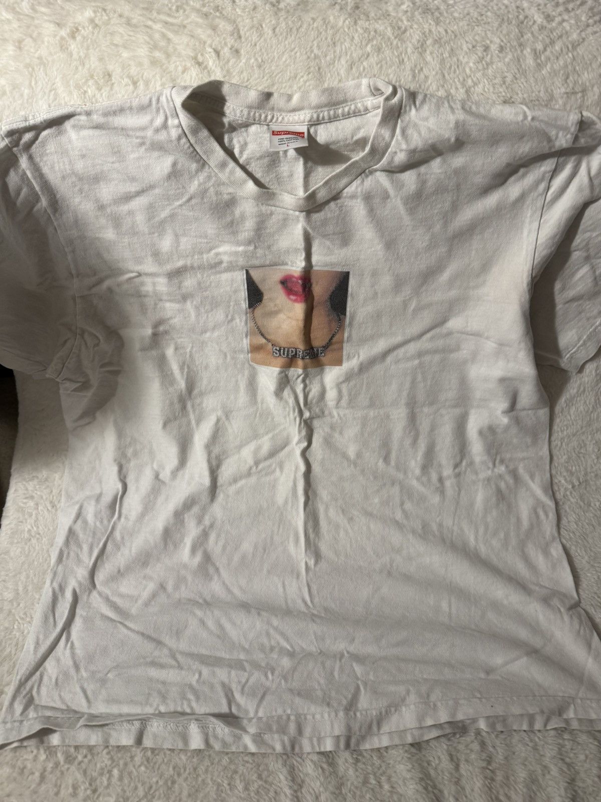 Supreme Necklace Tee | Grailed 